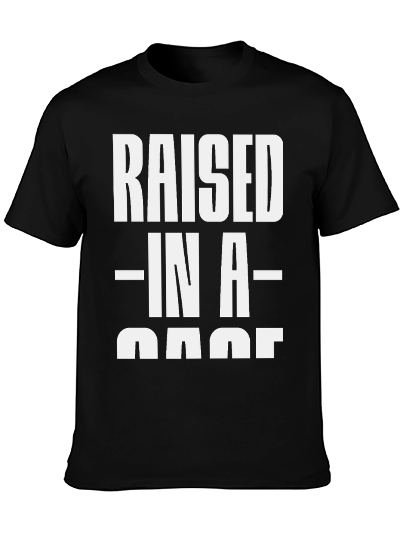 Raised In A Cage Graphic Tee