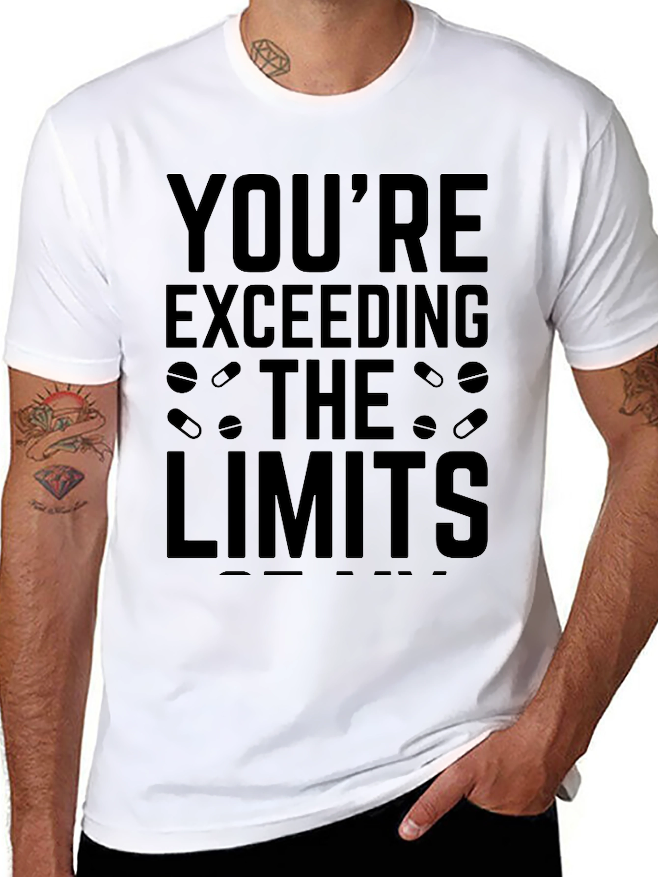 Youre Exceeding Limits Graphic Tee