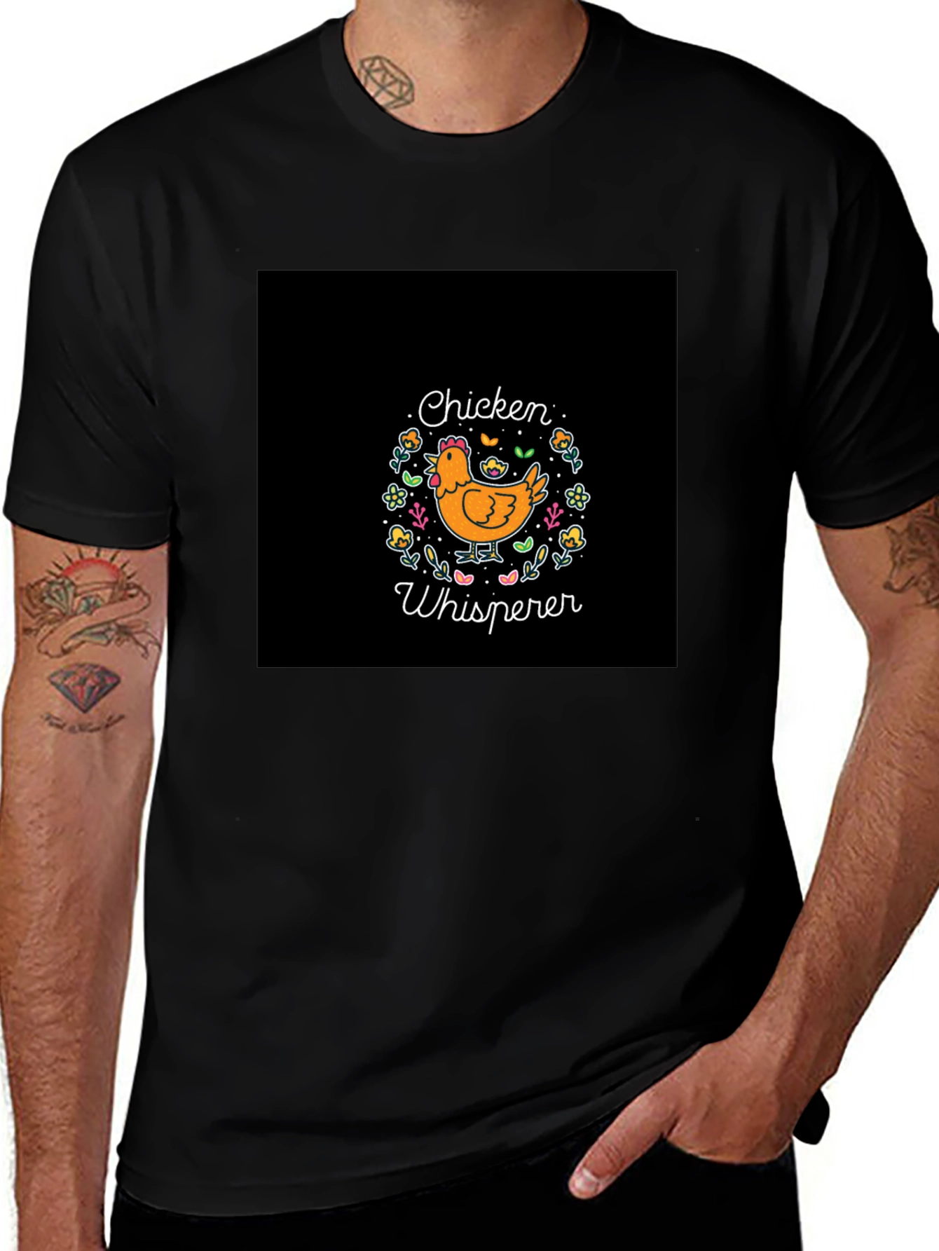 Chicken Whisperer Graphic T-Shirt - Soft & Stylish