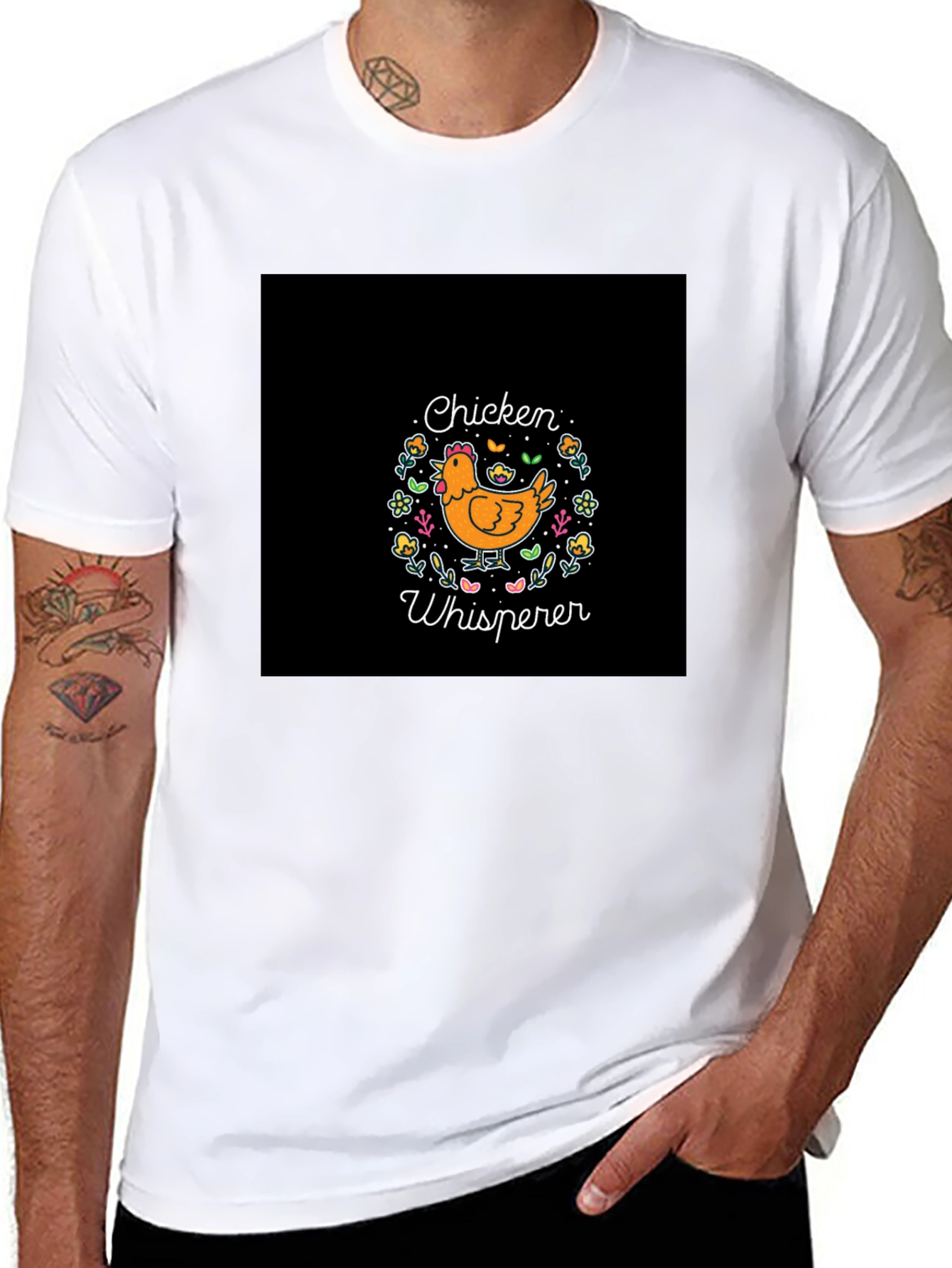 Chicken Whisperer Graphic T-Shirt - Soft & Stylish