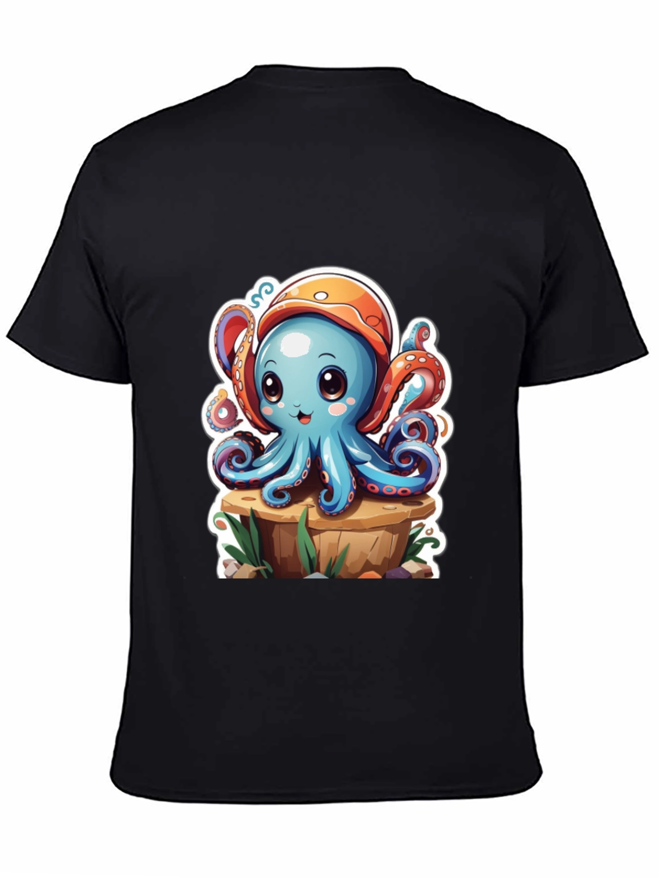 Cute Octopus Graphic T-Shirt