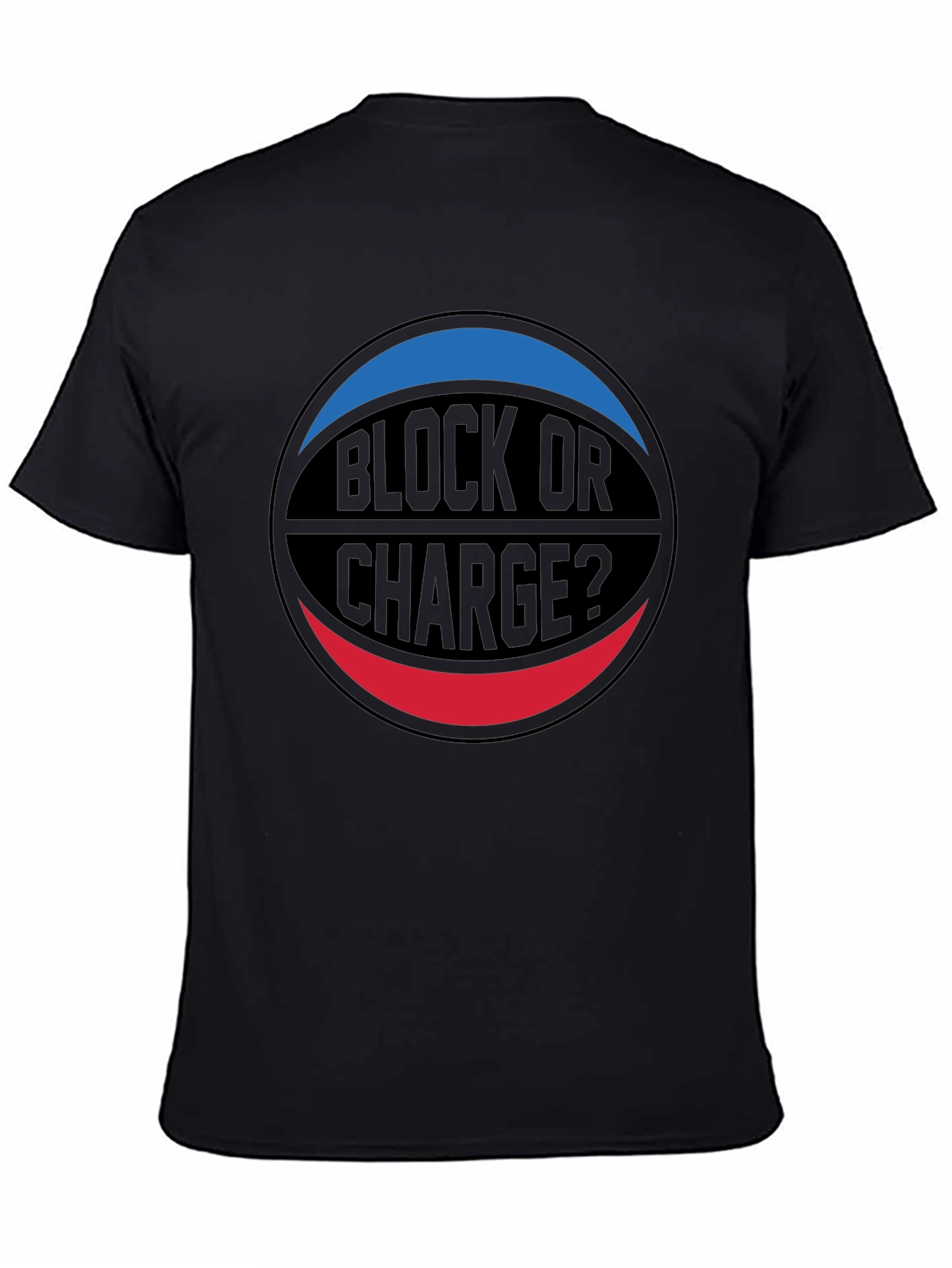 Block or Charge Basketball T-Shirt