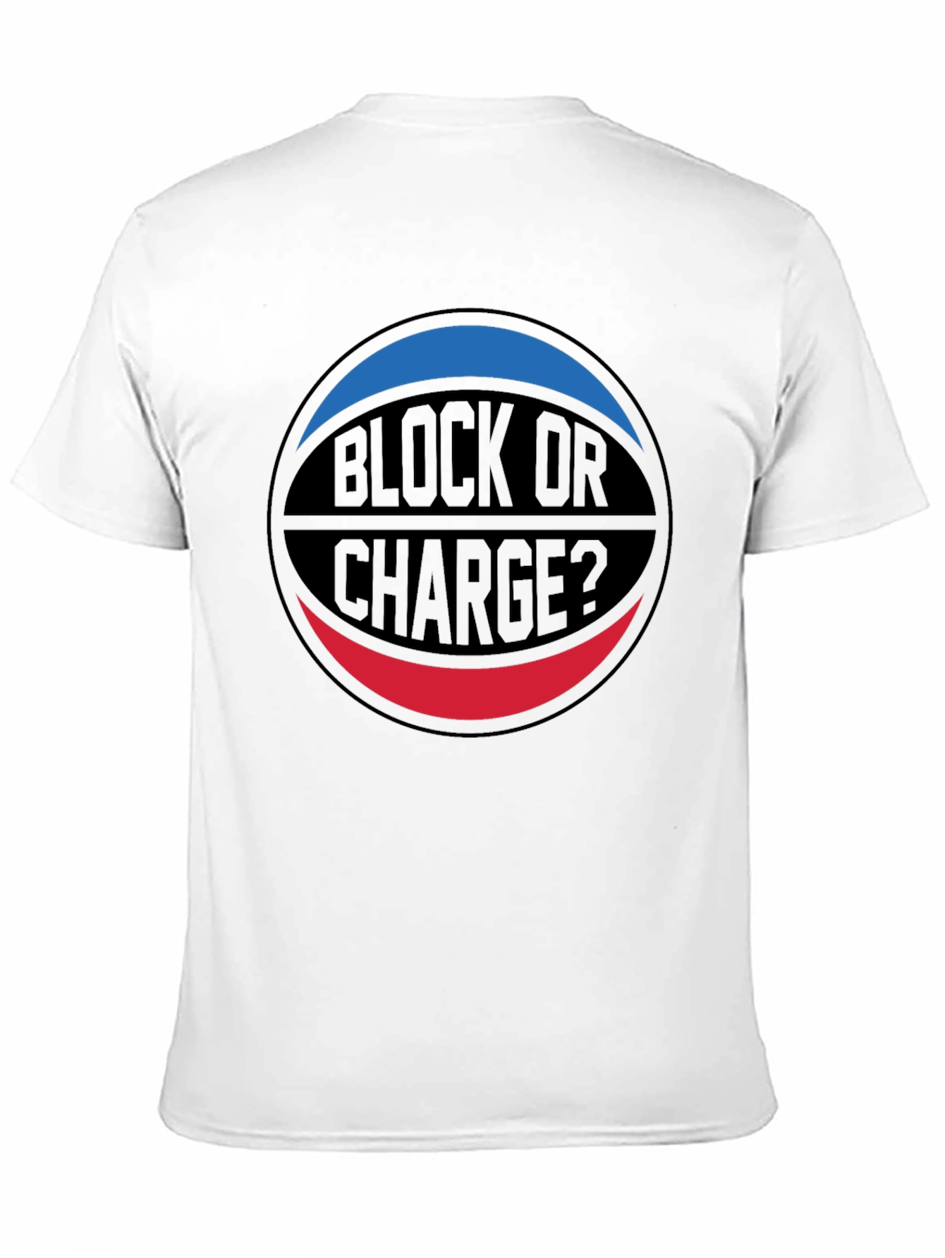Block or Charge Basketball T-Shirt