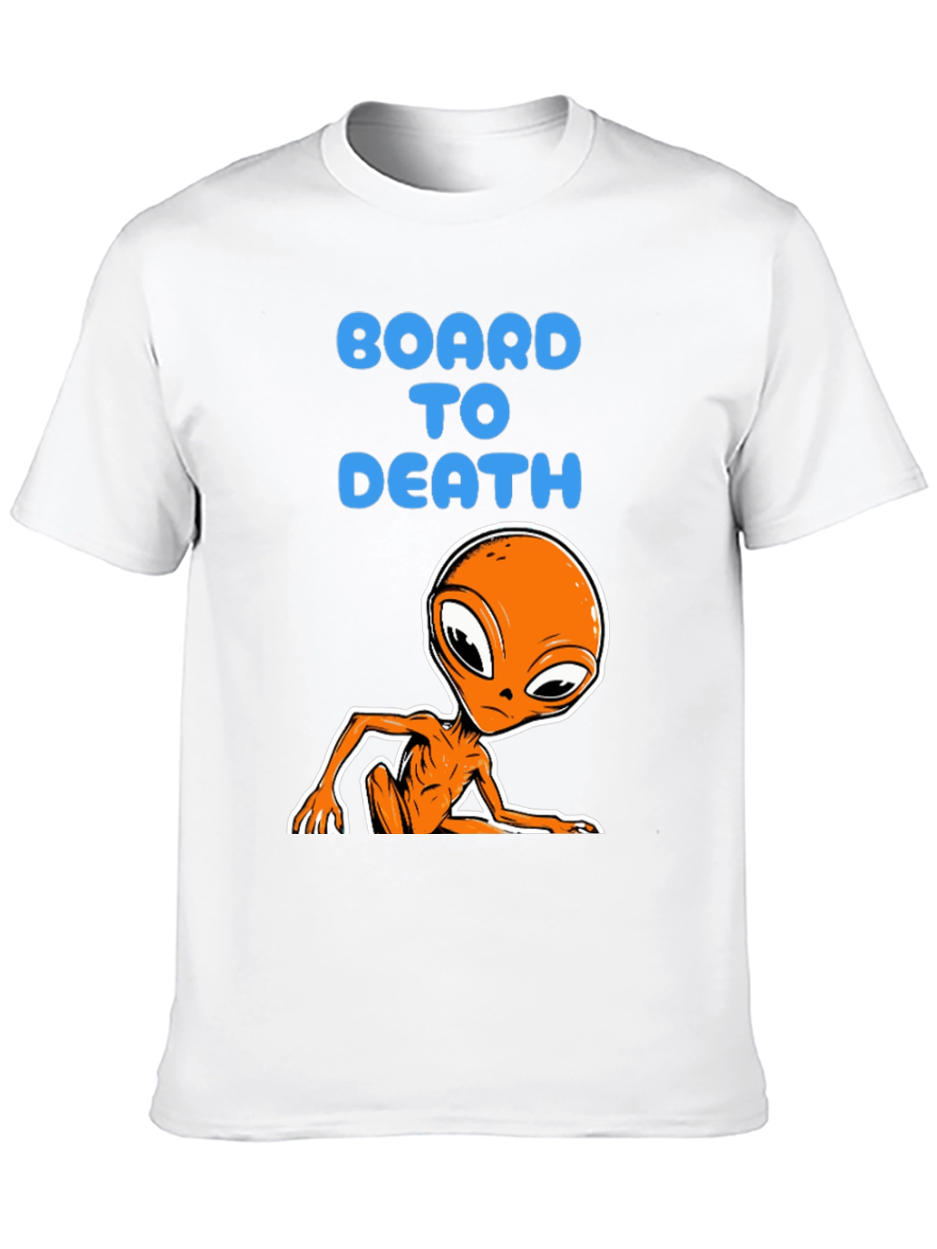 Board to Death Alien Graphic Tee