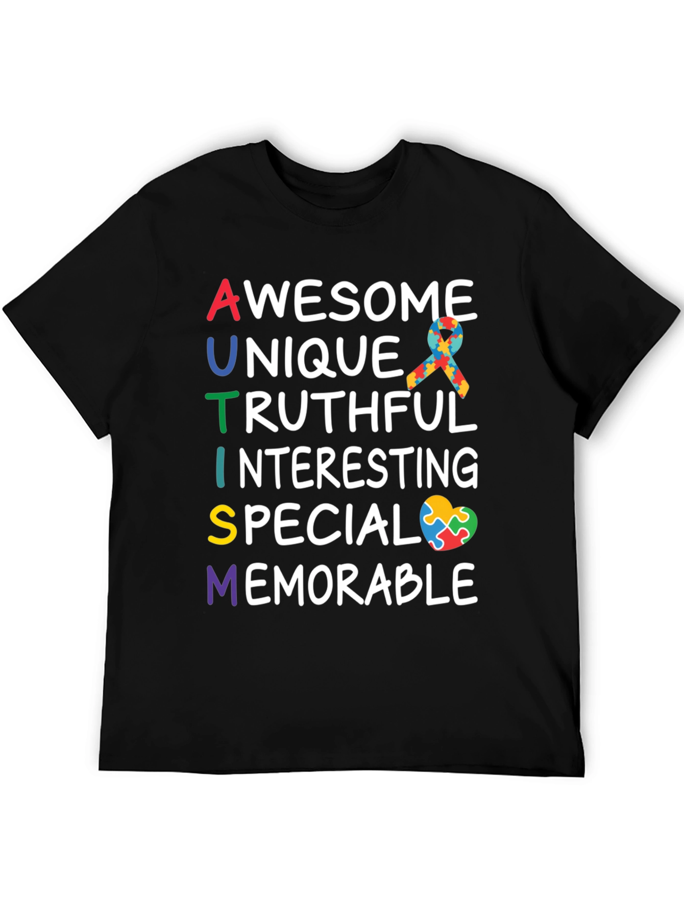 Autism Awareness T-Shirt - Awesome Unique Special