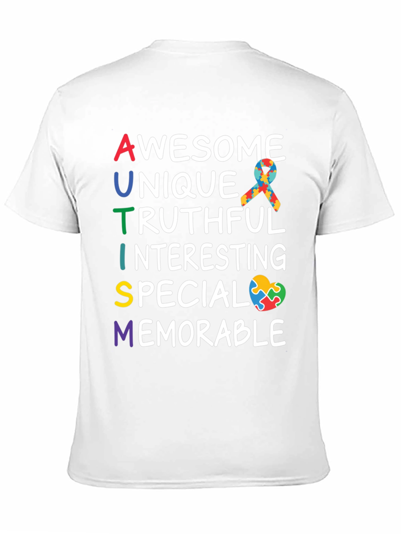 Autism Awareness T-Shirt - Awesome Unique Special