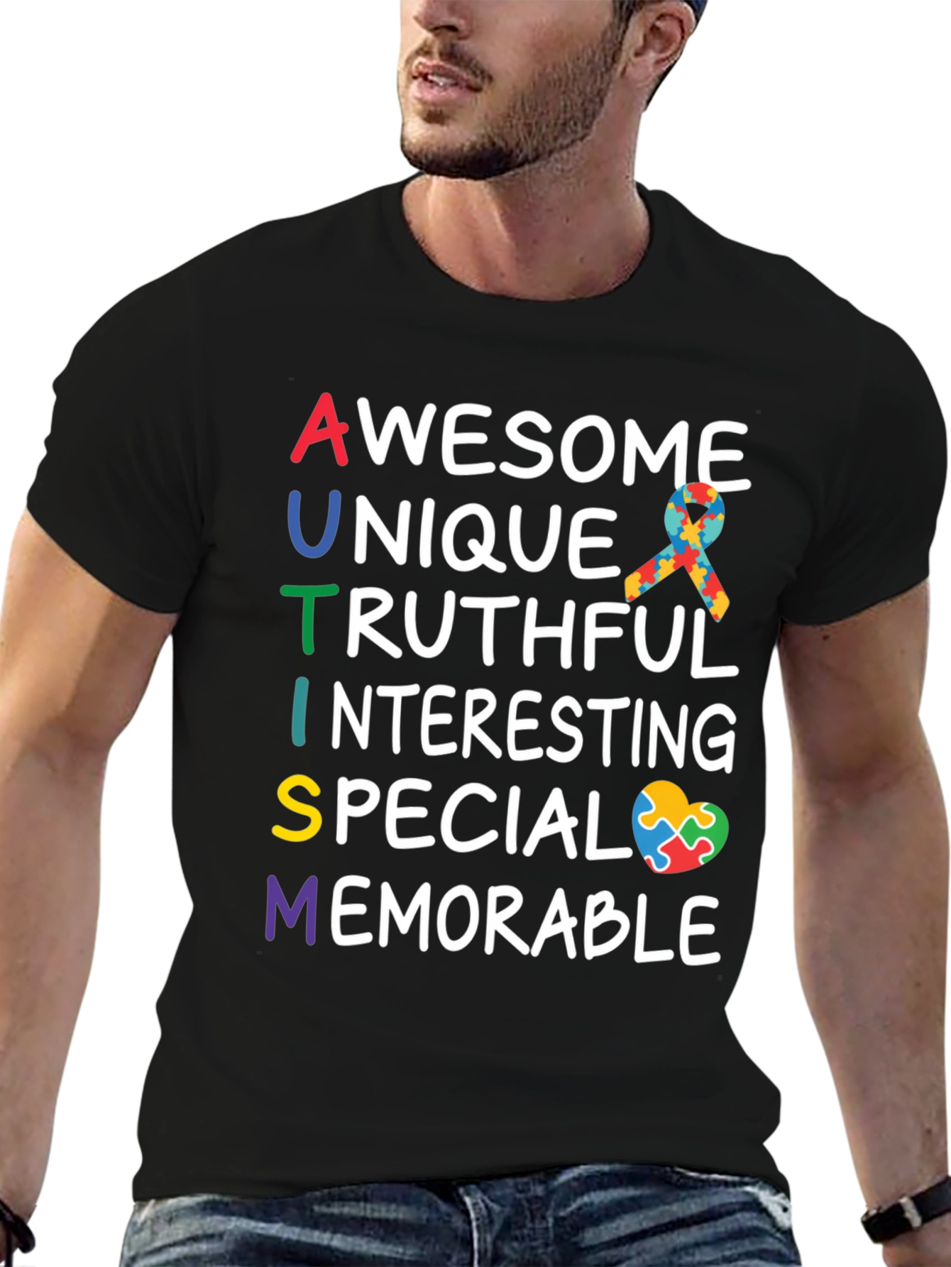 Autism Awareness T-Shirt - Awesome Unique Special