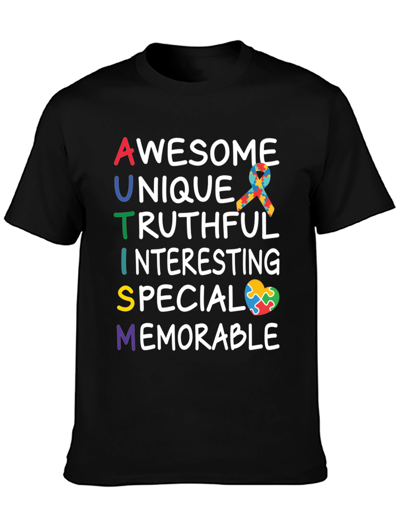 Autism Awareness T-Shirt - Awesome Unique Special