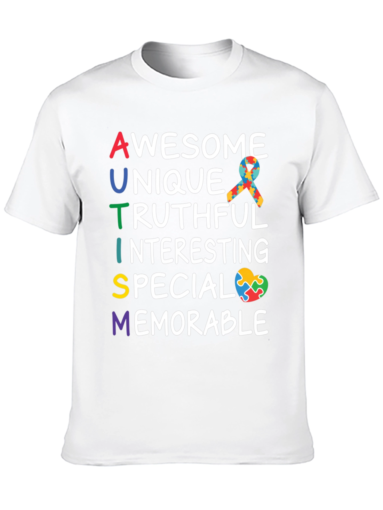 Autism Awareness T-Shirt - Awesome Unique Special