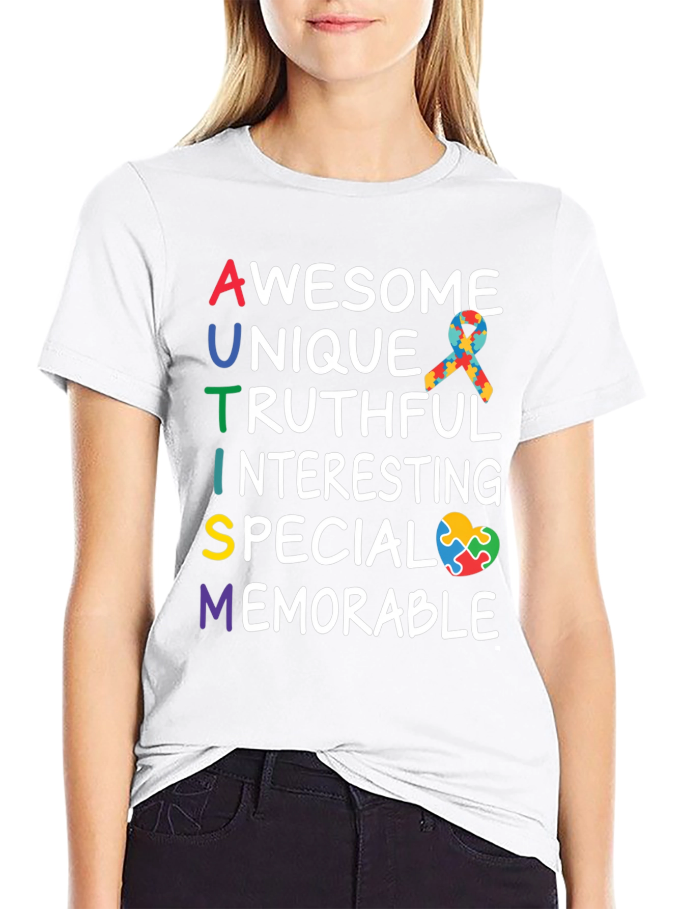 Autism Awareness T-Shirt - Awesome Unique Special