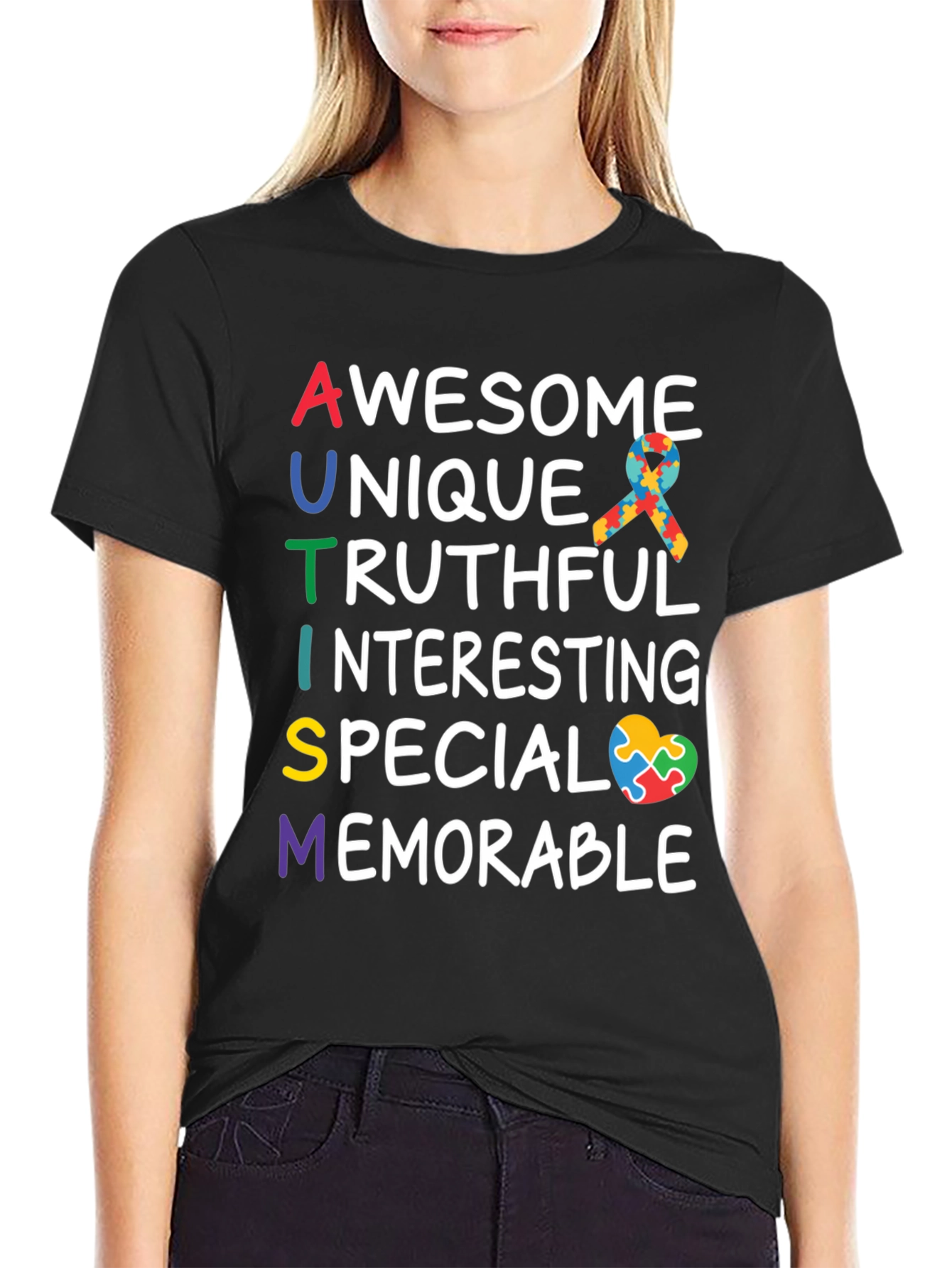 Autism Awareness T-Shirt - Awesome Unique Special
