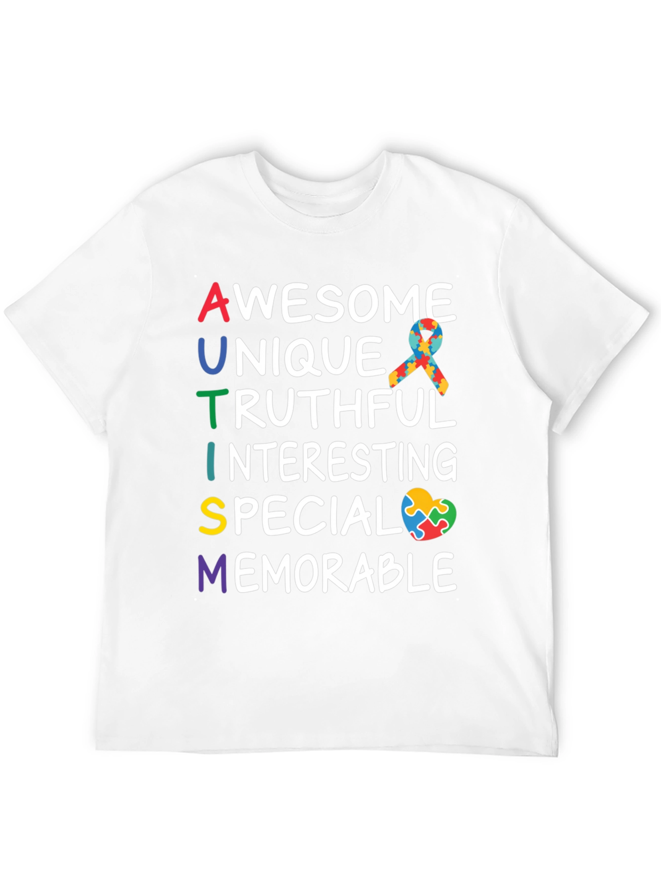 Autism Awareness T-Shirt - Awesome Unique Special