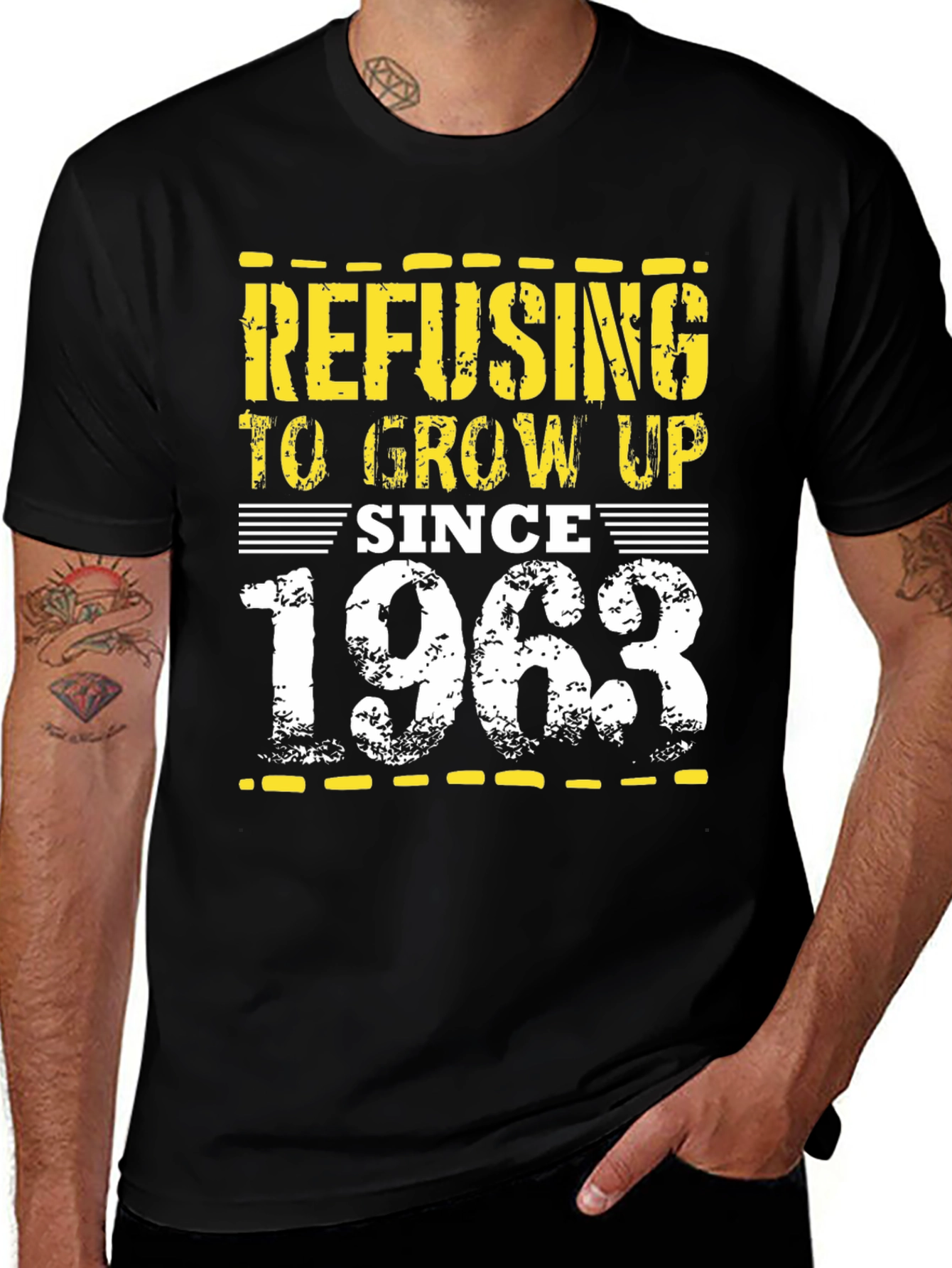 Refusing to Grow Up Since 1963 T-Shirt