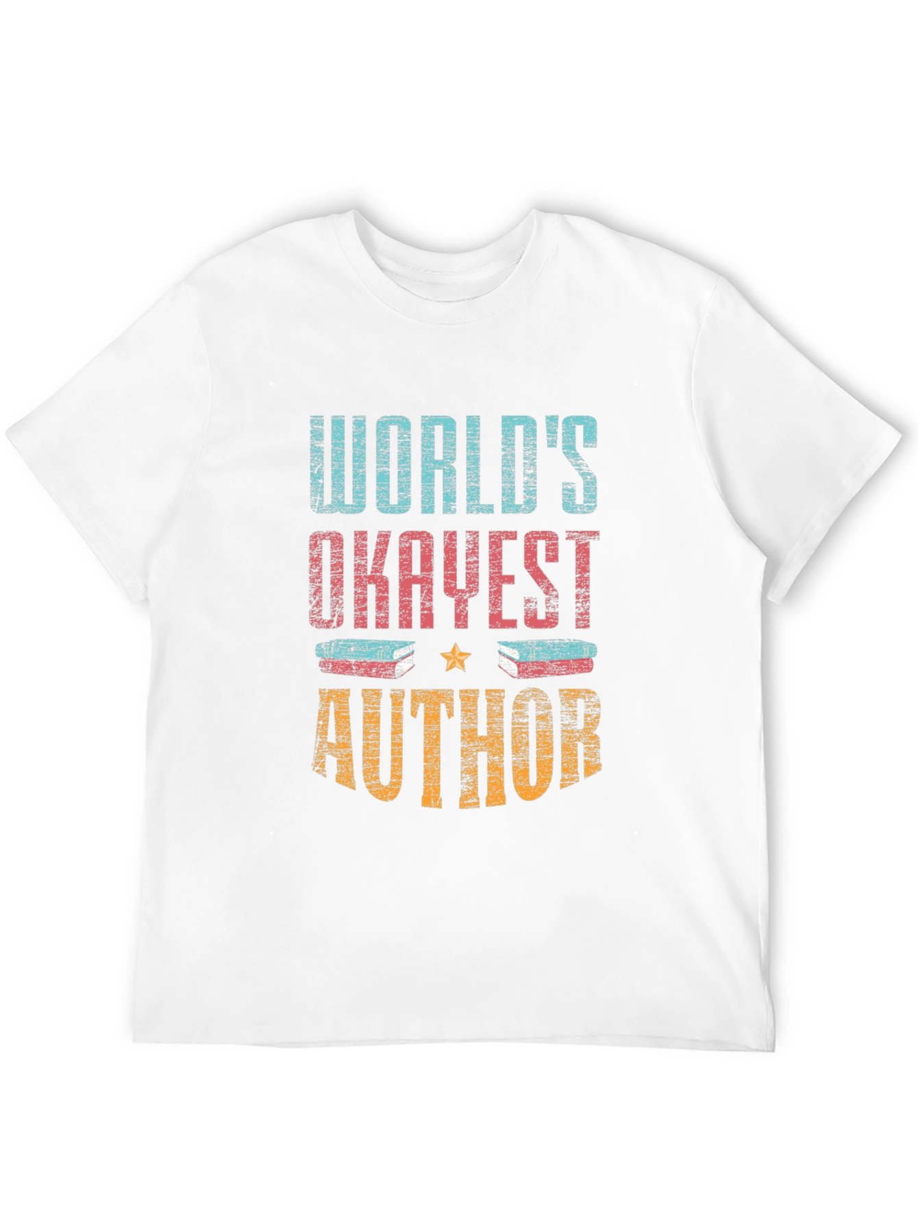 Worlds Okayest Author Graphic Tee