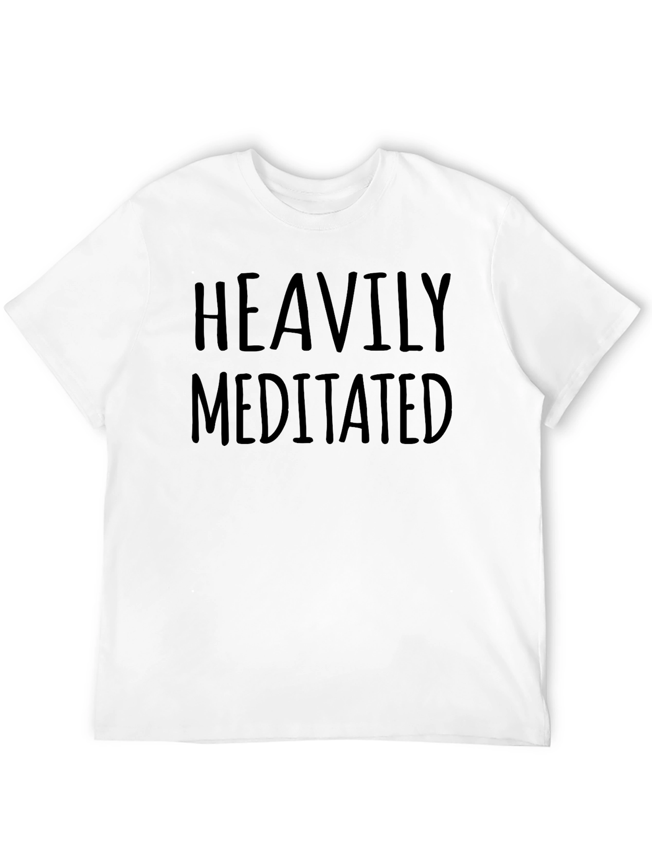 Heavily Meditated T-Shirt - Mens Graphic Tee