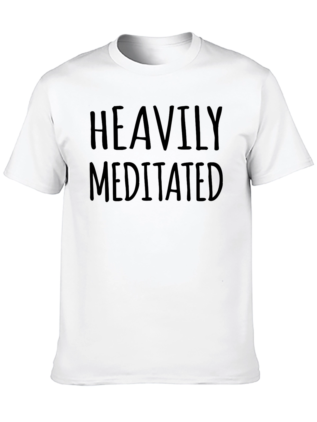 Heavily Meditated T-Shirt - Mens Graphic Tee