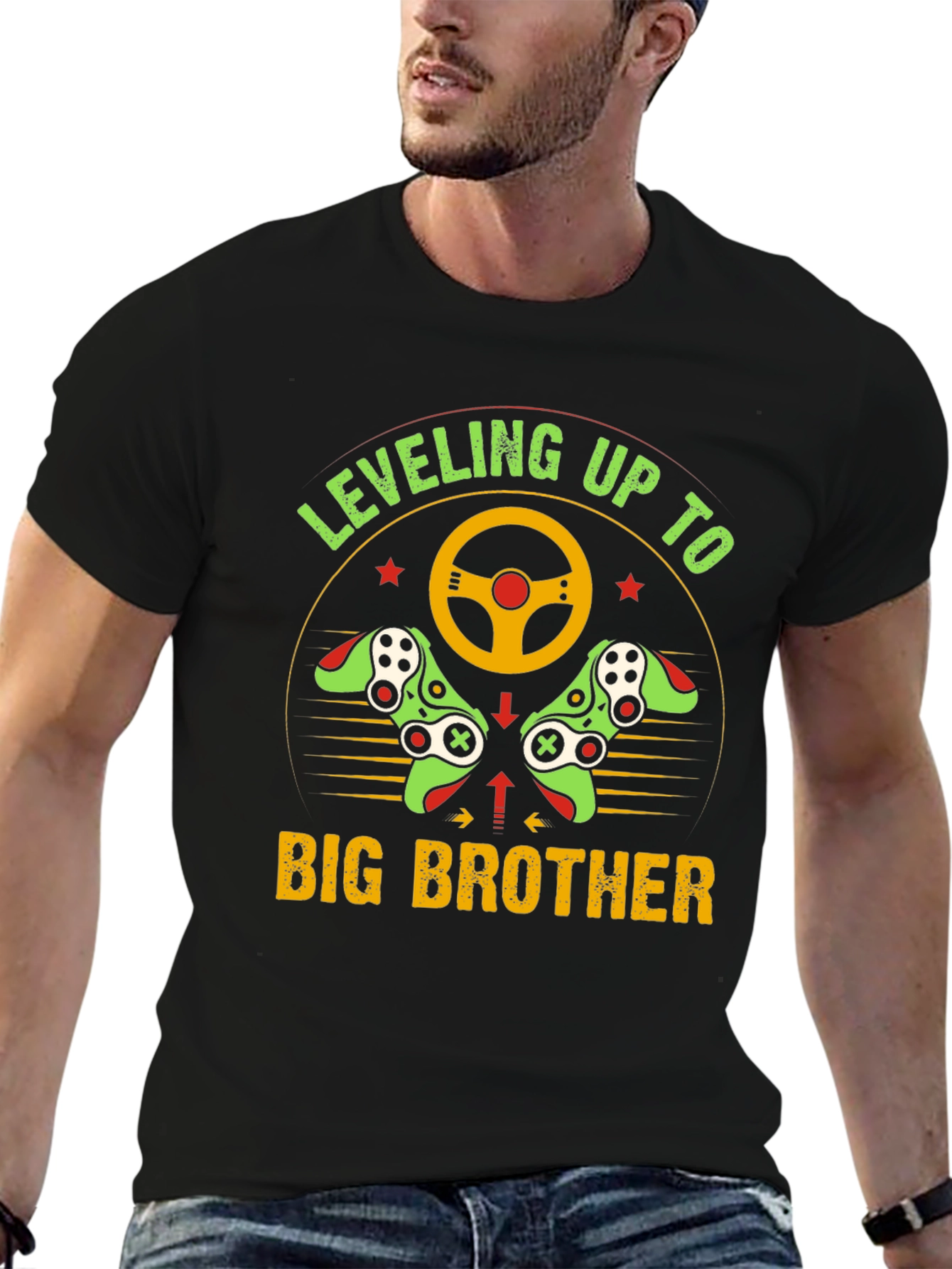 Leveling Up to Big Brother T-Shirt