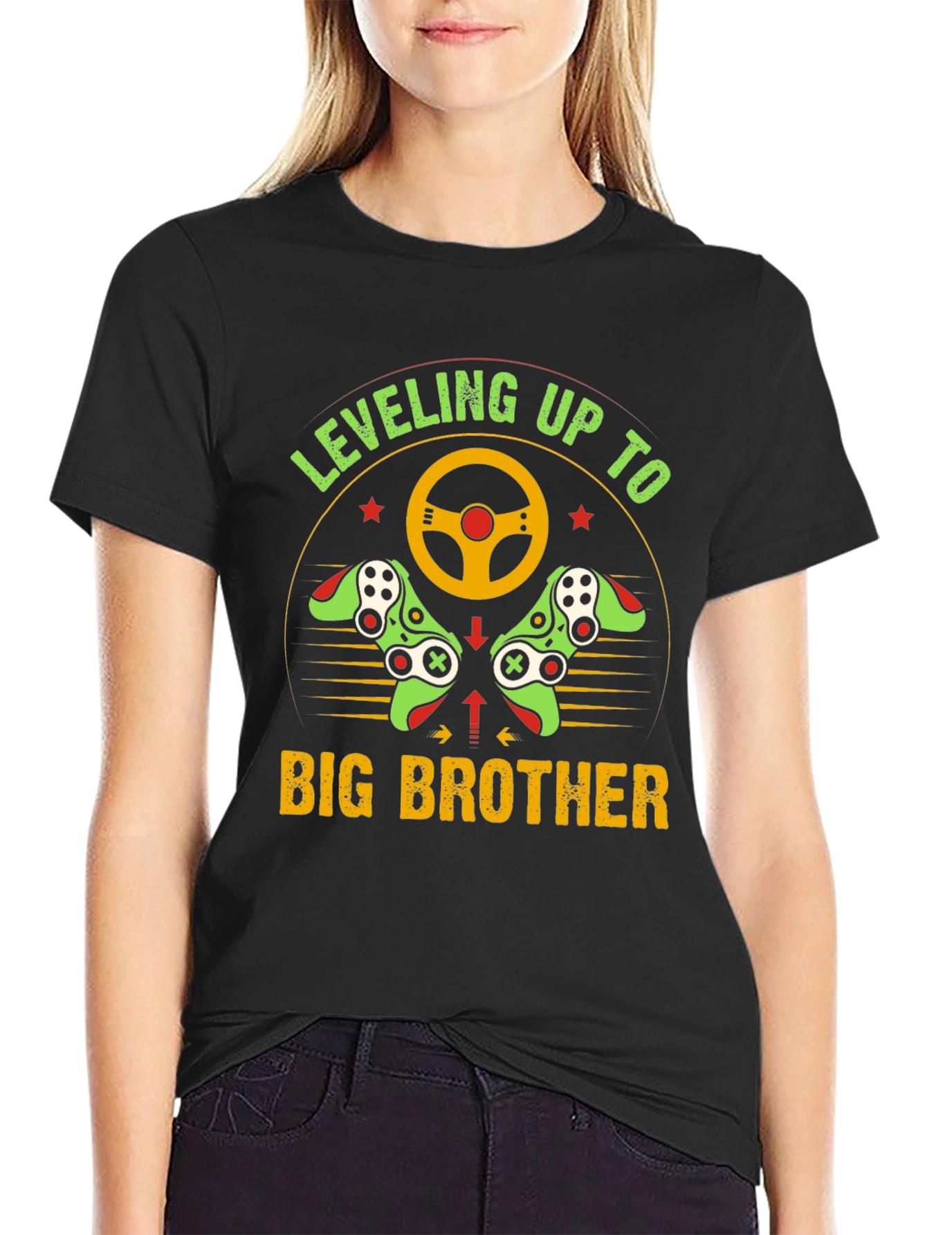 Leveling Up to Big Brother T-Shirt