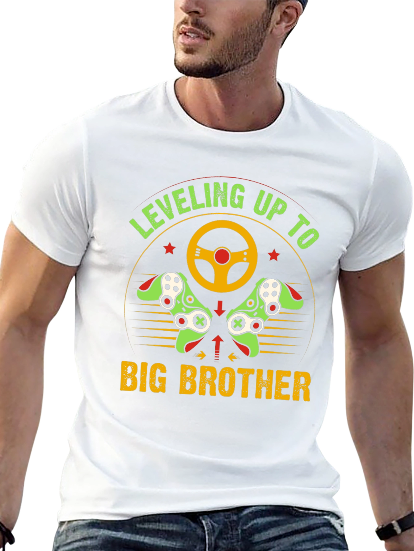 Leveling Up to Big Brother T-Shirt
