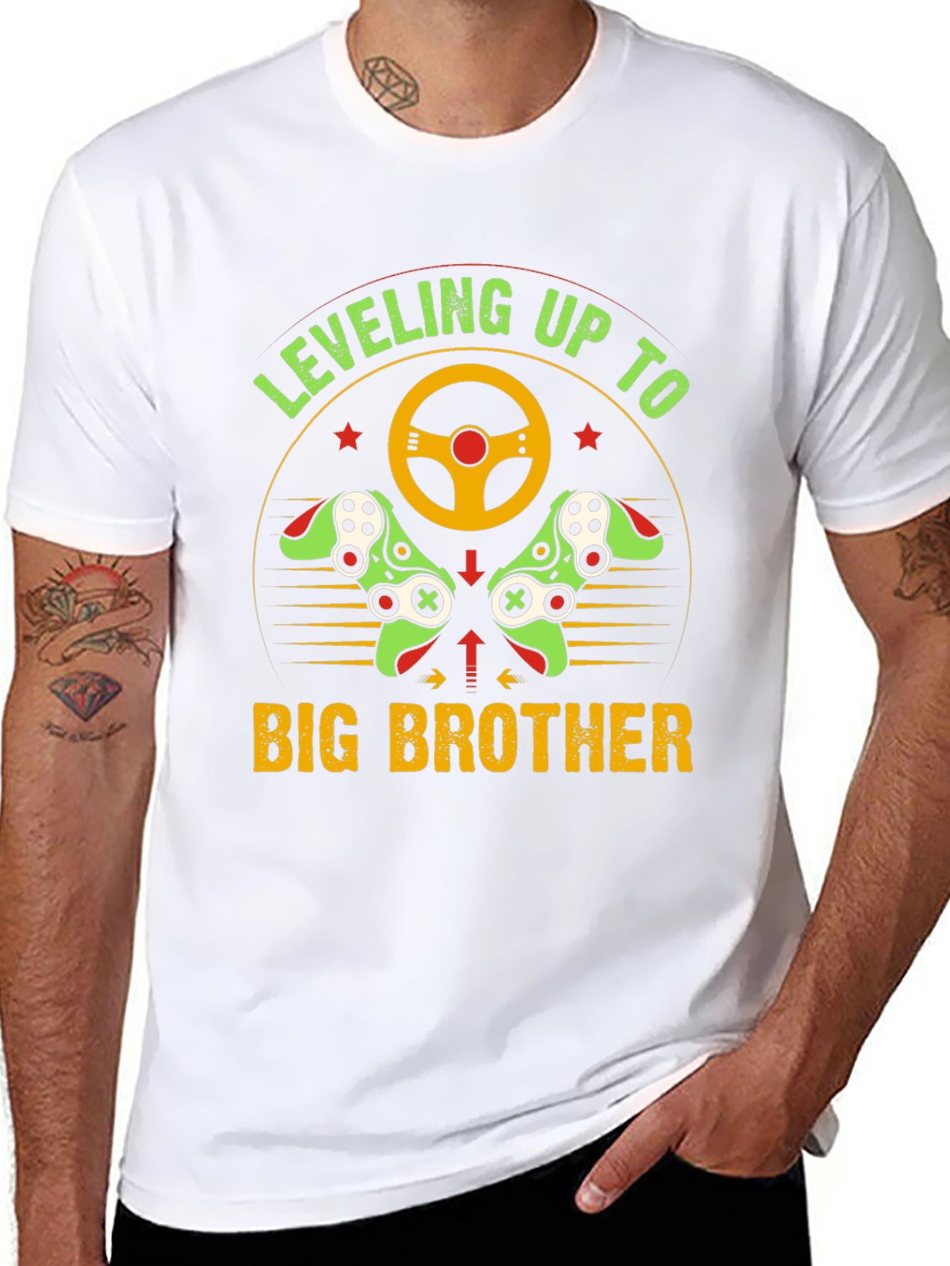 Leveling Up to Big Brother T-Shirt