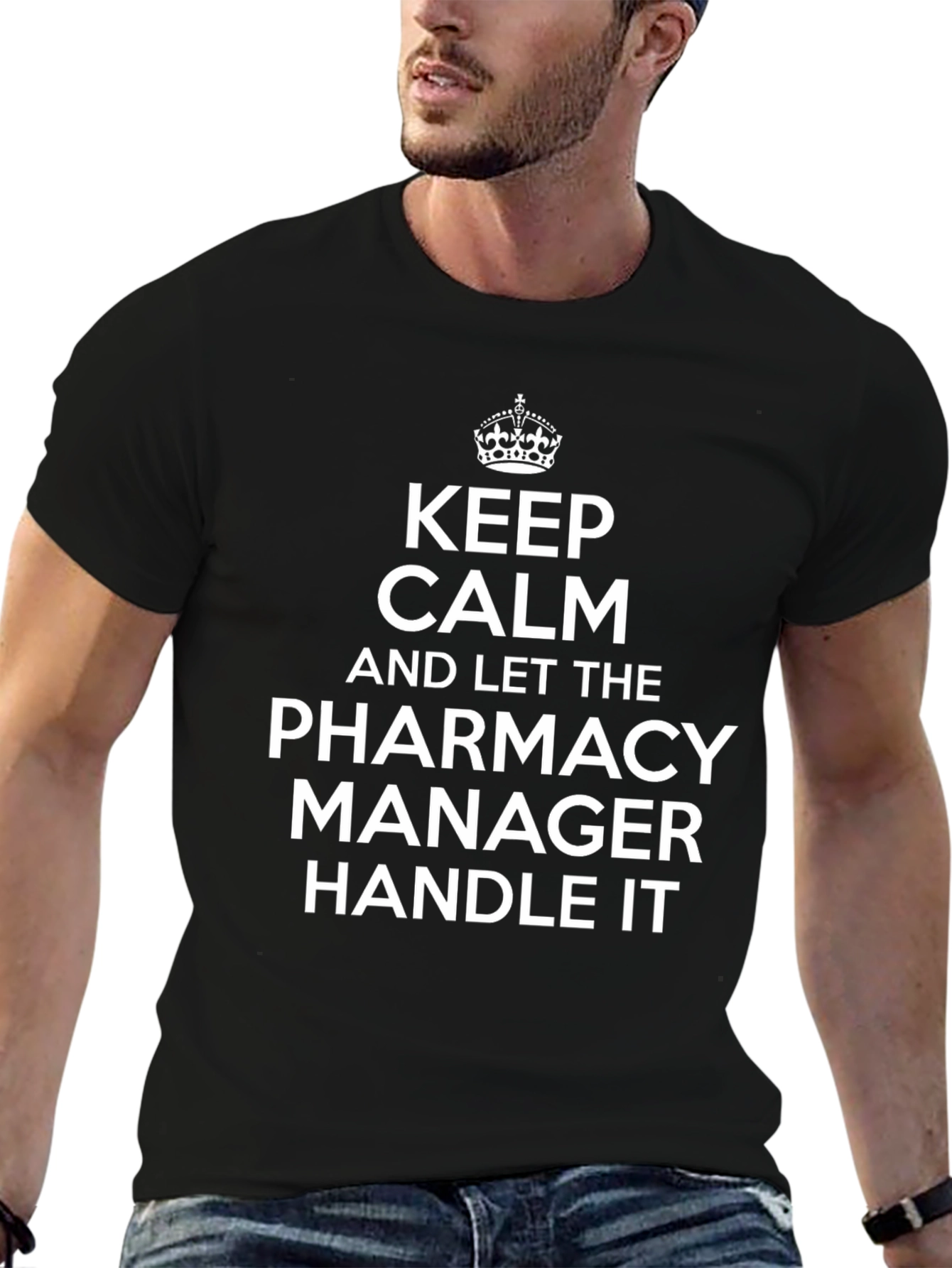 Keep Calm Pharmacy Manager T-Shirt
