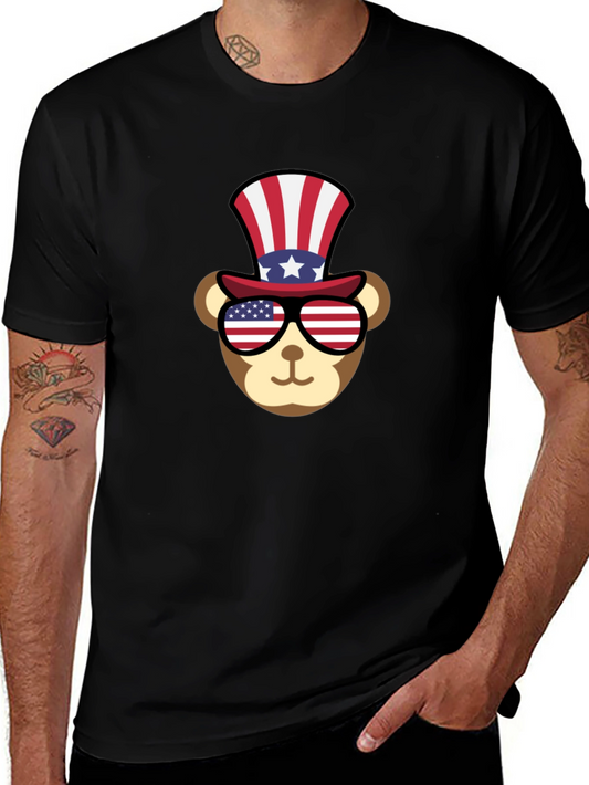 Patriotic Bear T-Shirt - Stars & Stripes