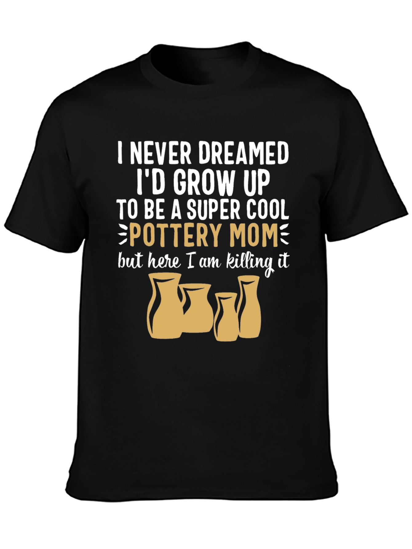 Cool Pottery Mom T-Shirt - Novelty Graphic Tee