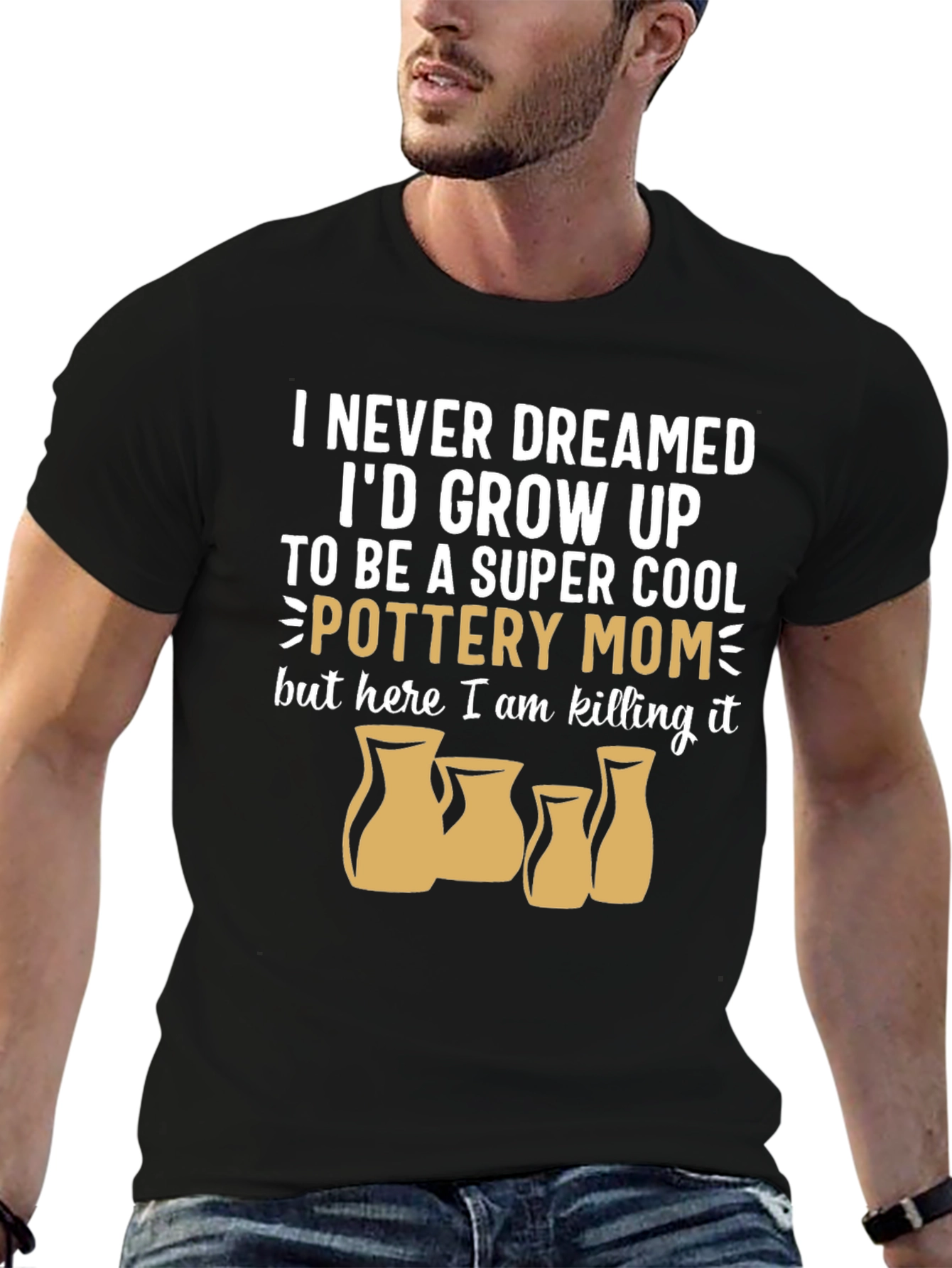 Cool Pottery Mom T-Shirt - Novelty Graphic Tee