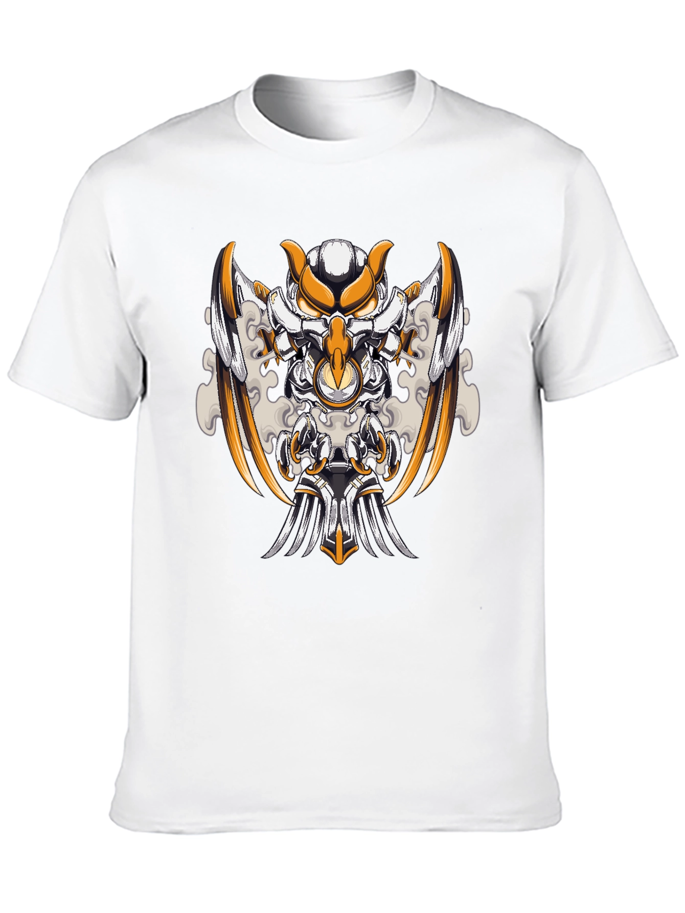 Mechanical Owl T-Shirt - Unique Graphic Design