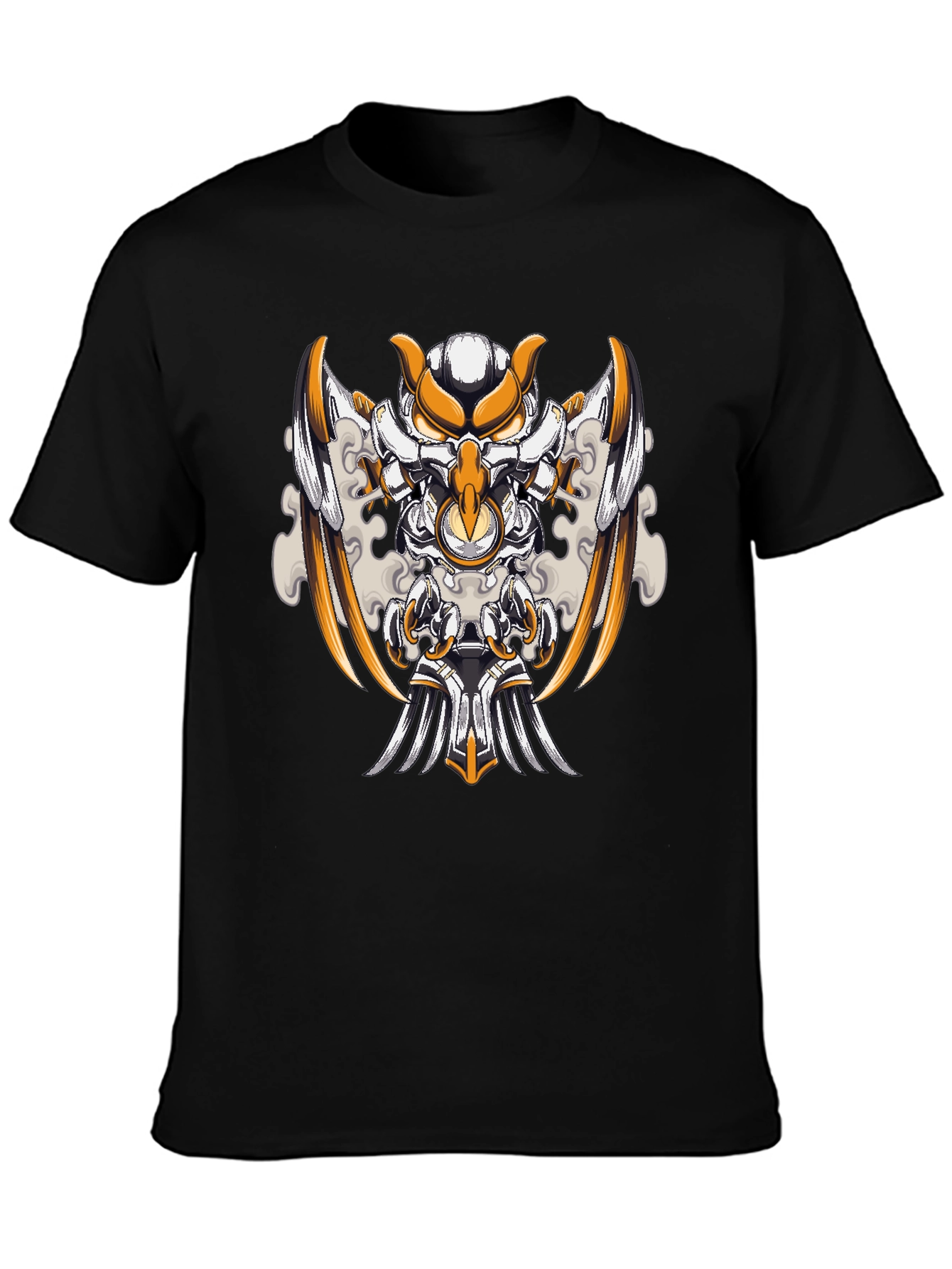 Mechanical Owl T-Shirt - Unique Graphic Design