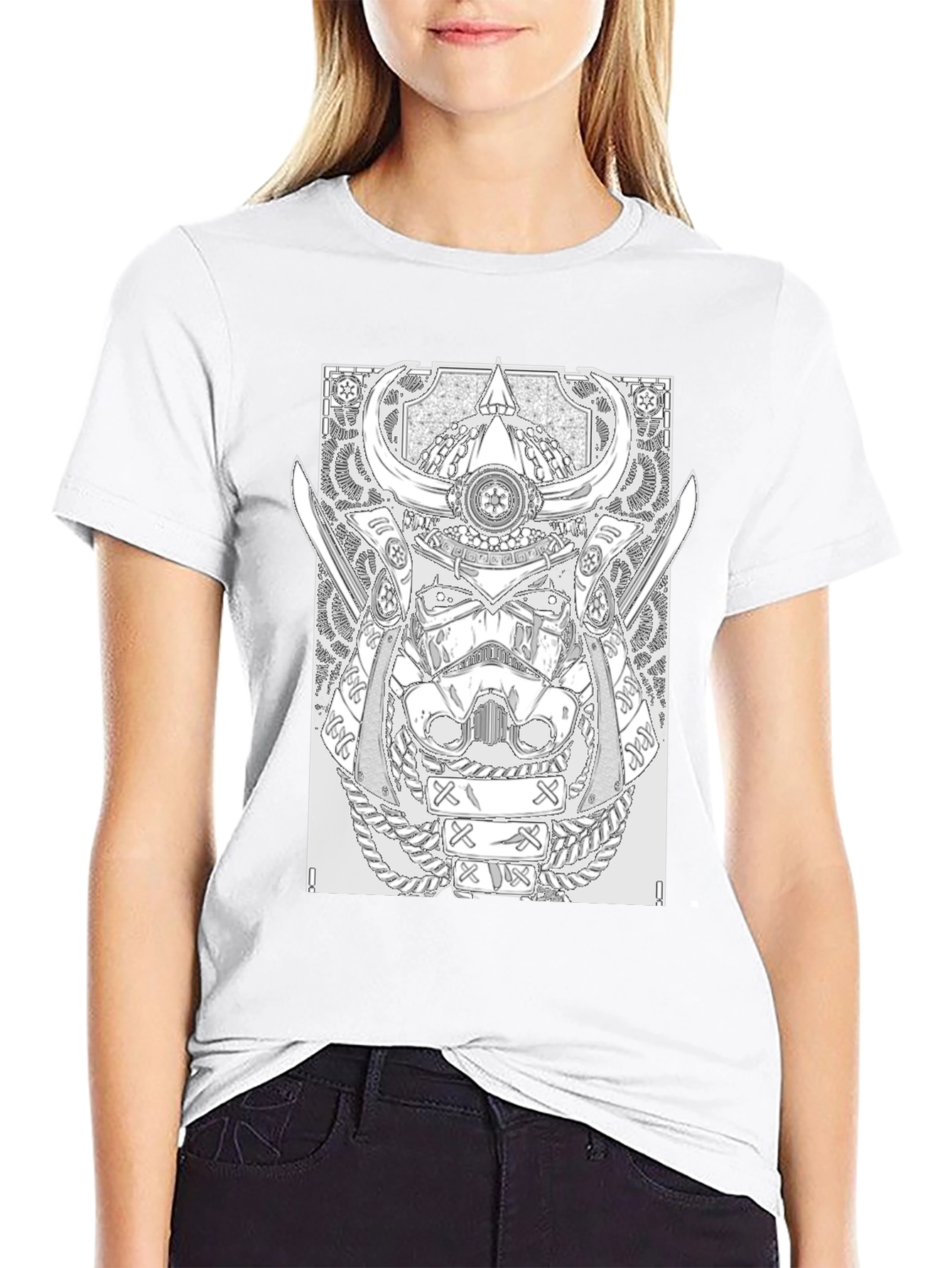 Samurai Stormtrooper Graphic T-Shirt