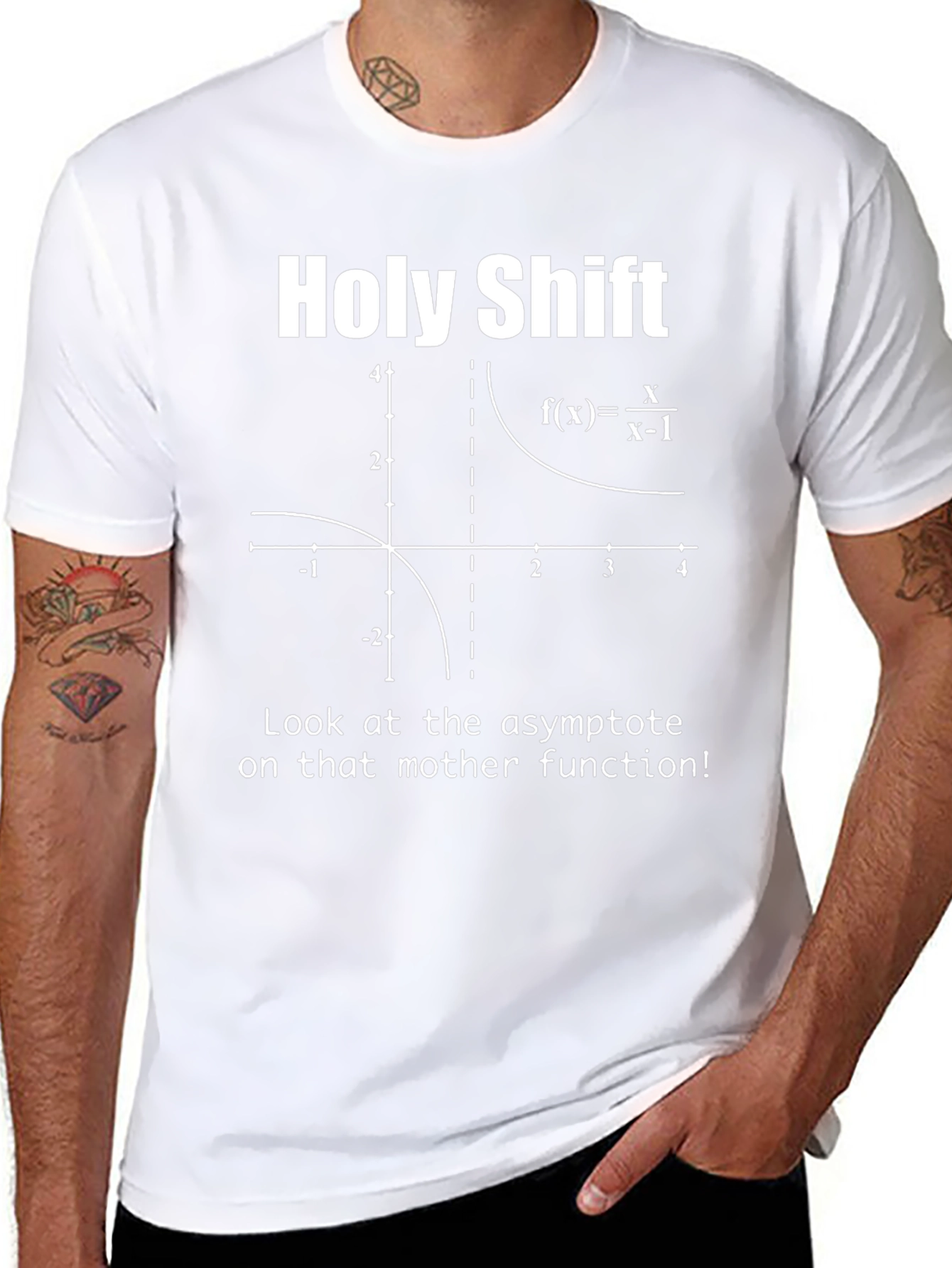 Holy Shift Math Humor T-Shirt