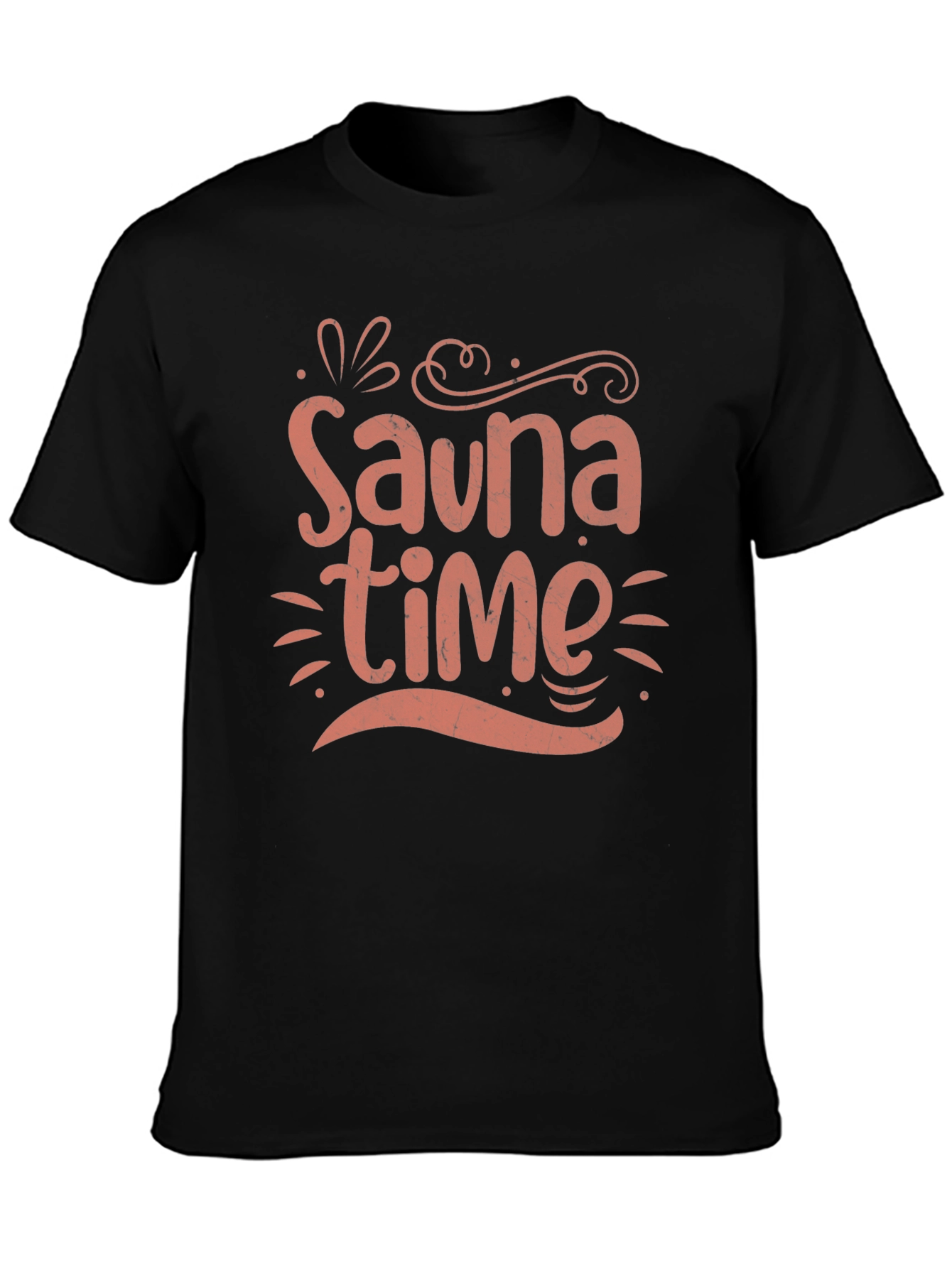 Sauna Time Graphic Tee - Relax in Style