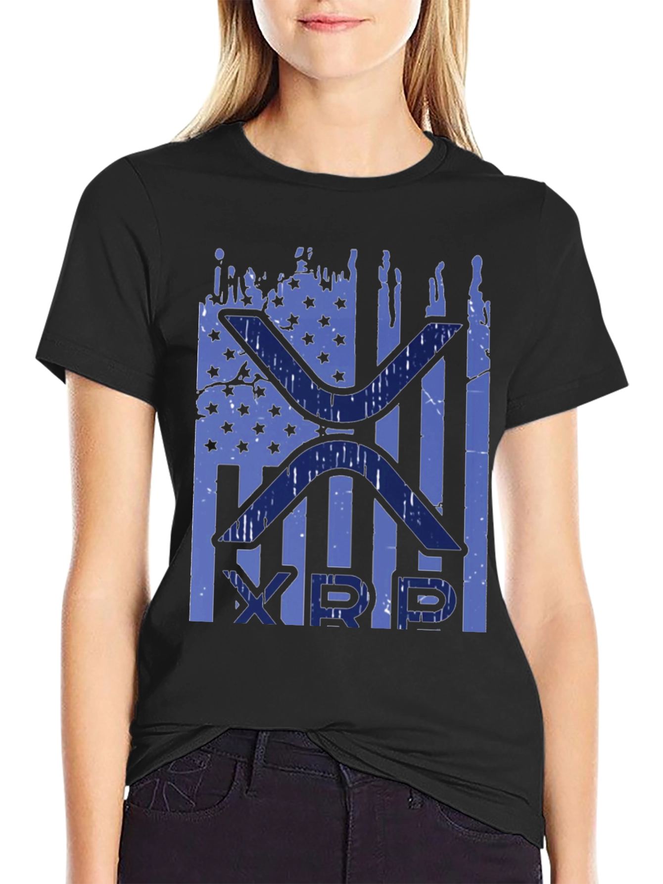 Ripple XRP American Flag T-Shirt