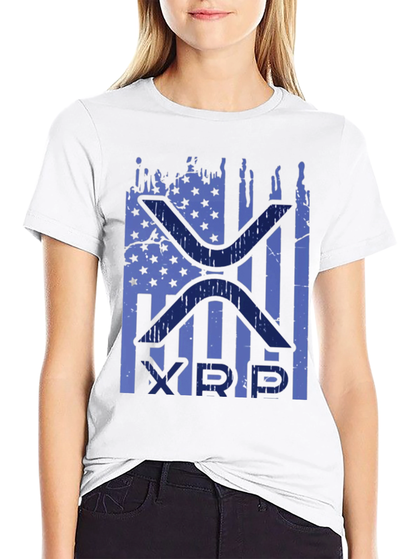 Ripple XRP American Flag T-Shirt