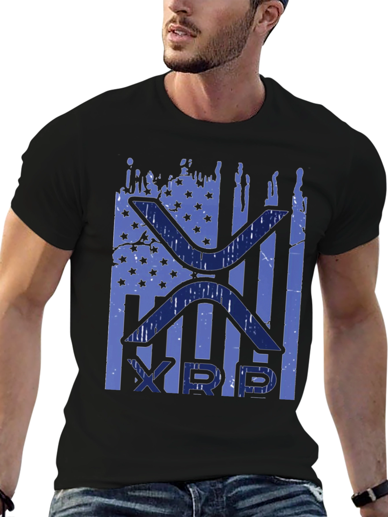 Ripple XRP American Flag T-Shirt