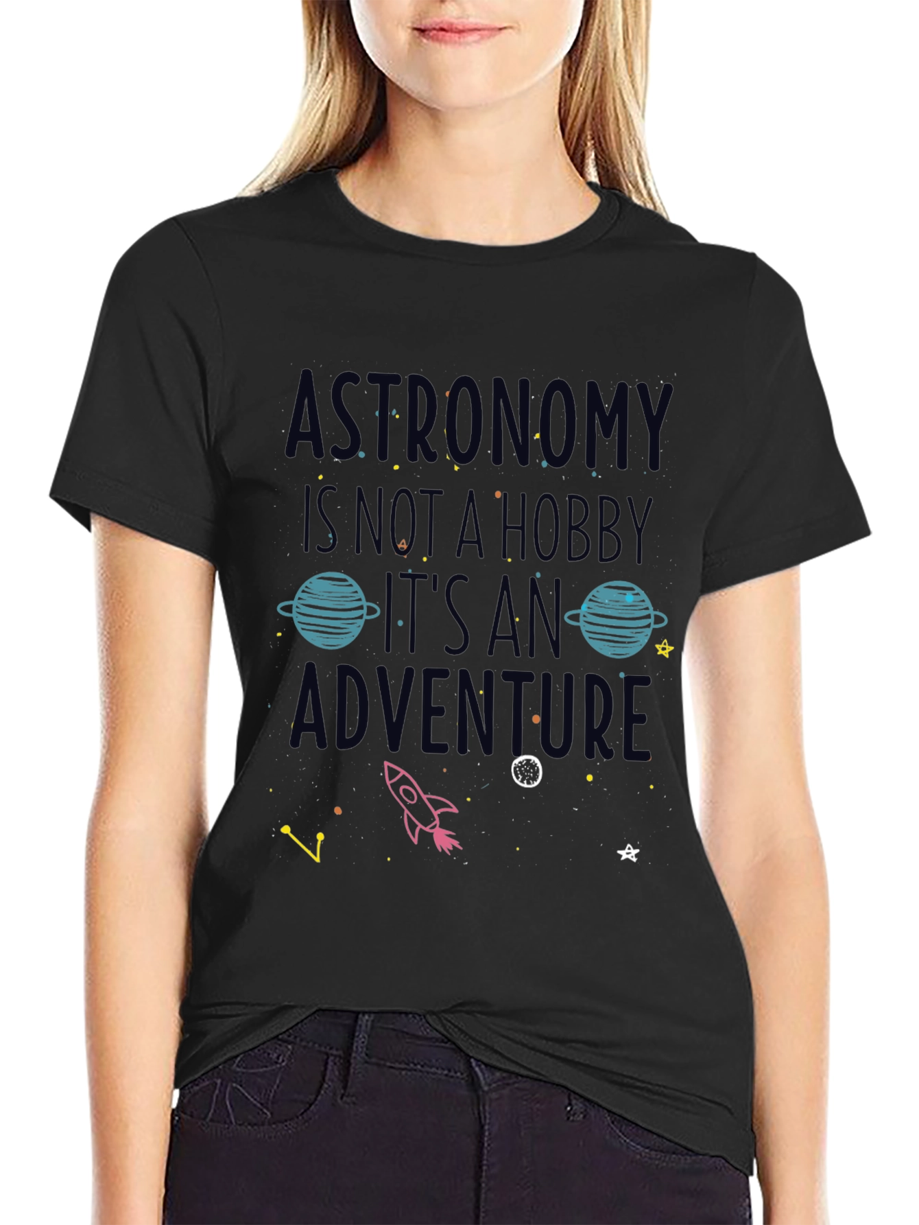 Astronomy Adventure T-Shirt - Space Lover Tee