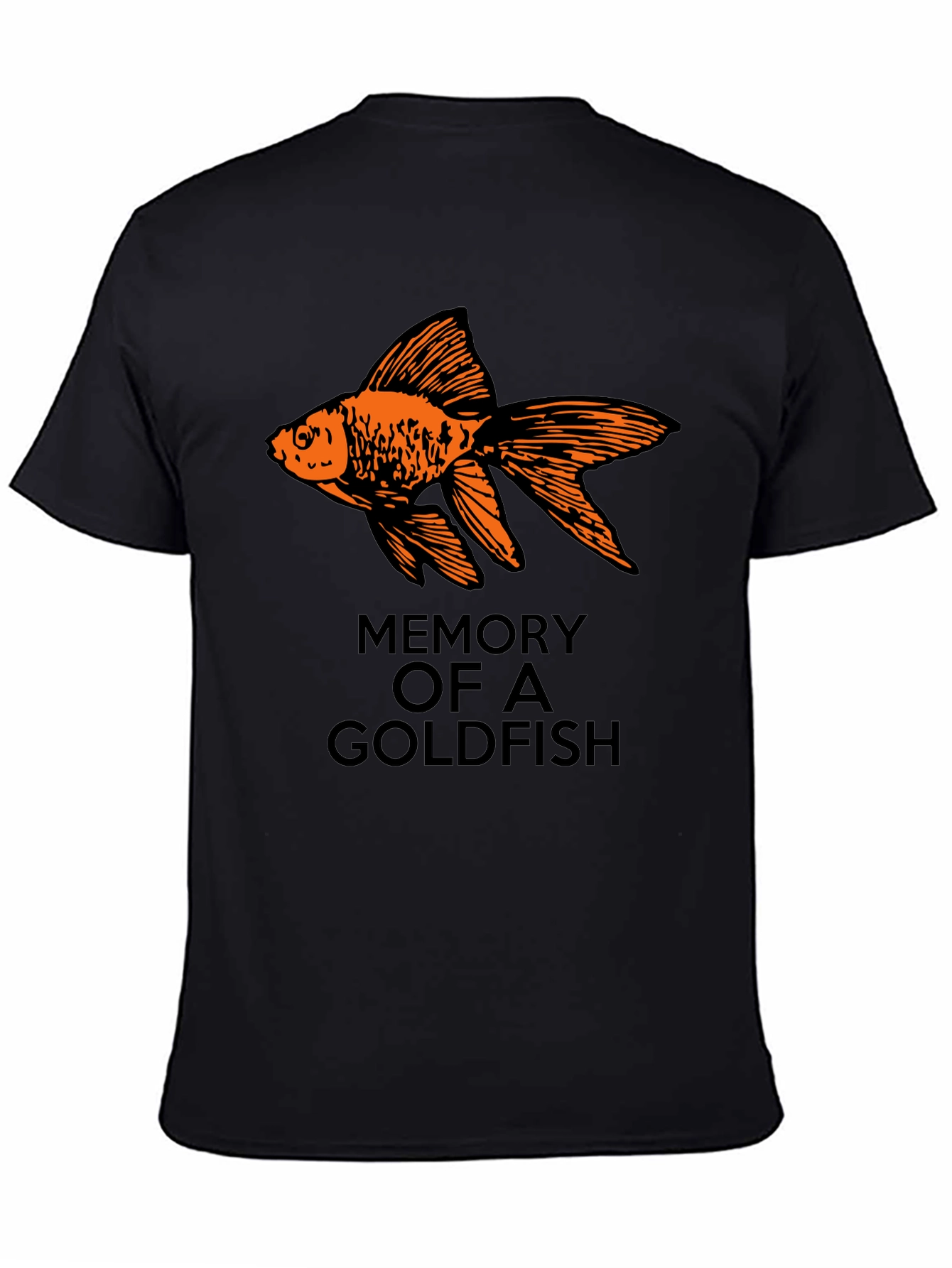 Goldfish Memory Graphic Tee - Novelty T-Shirt