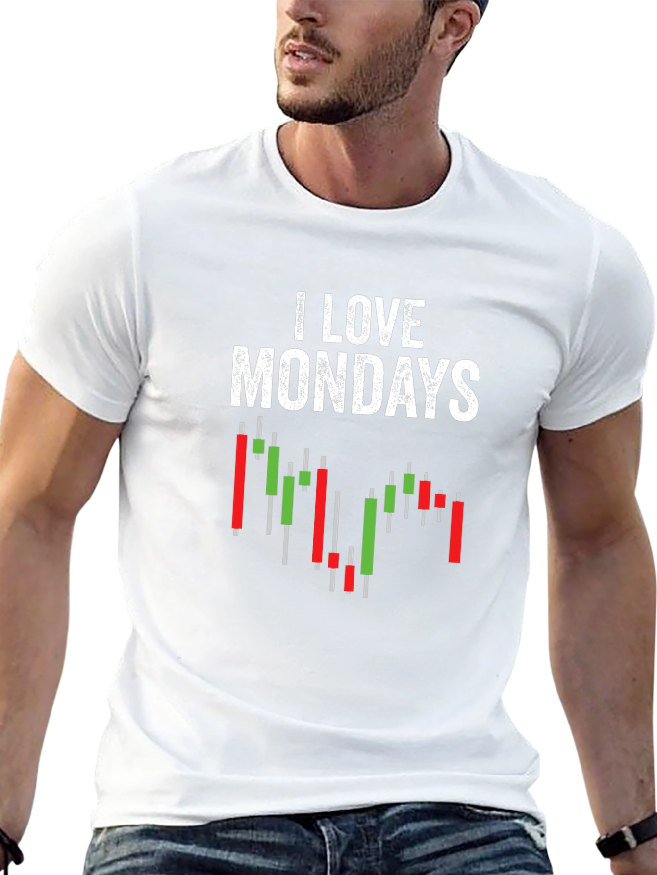 I Love Mondays Stock Market T-Shirt