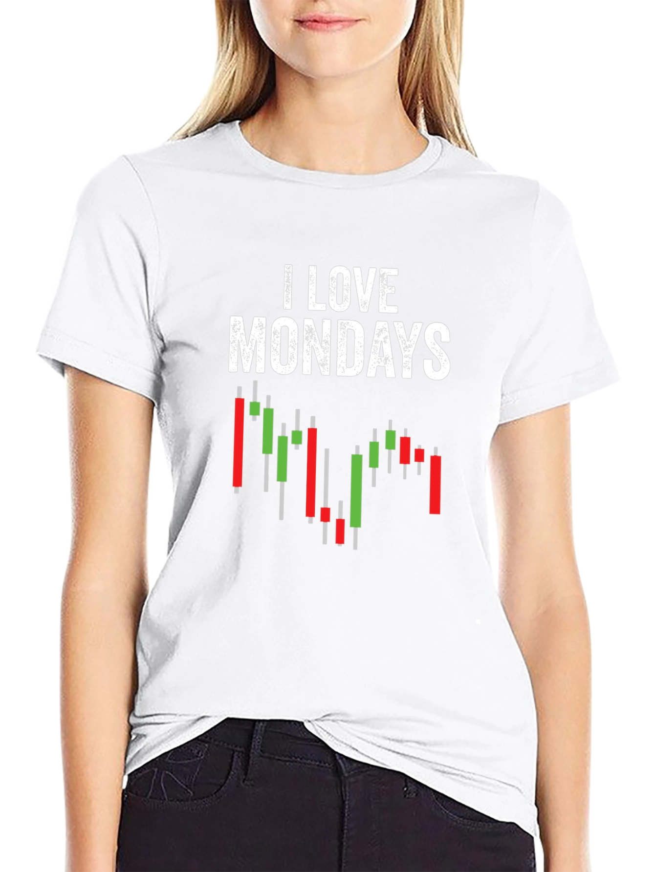 I Love Mondays Stock Market T-Shirt