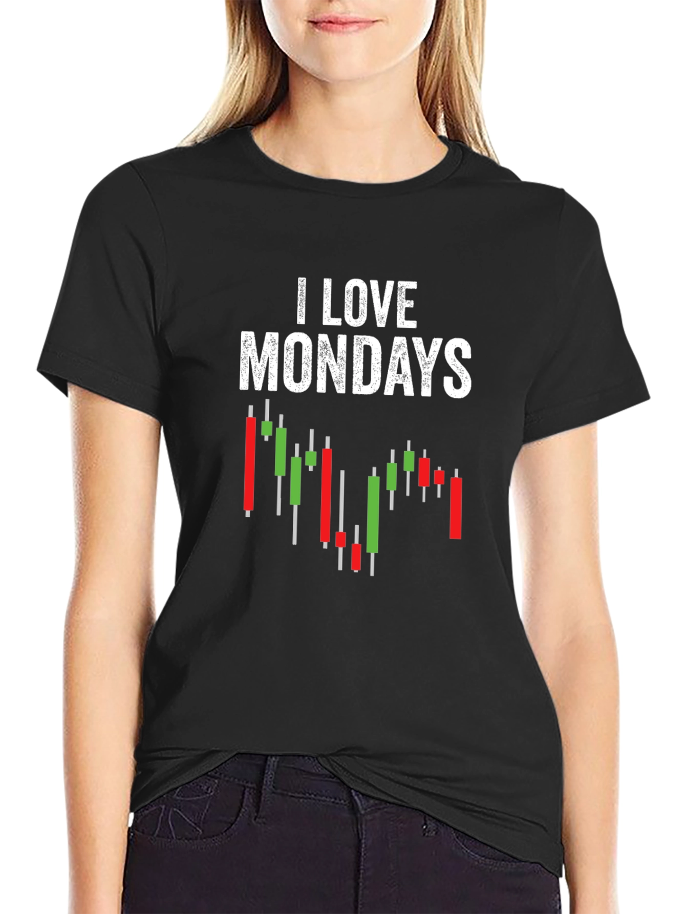 I Love Mondays Stock Market T-Shirt