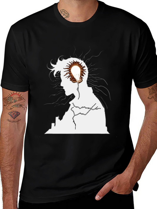 Creative Light Bulb Mind T-Shirt