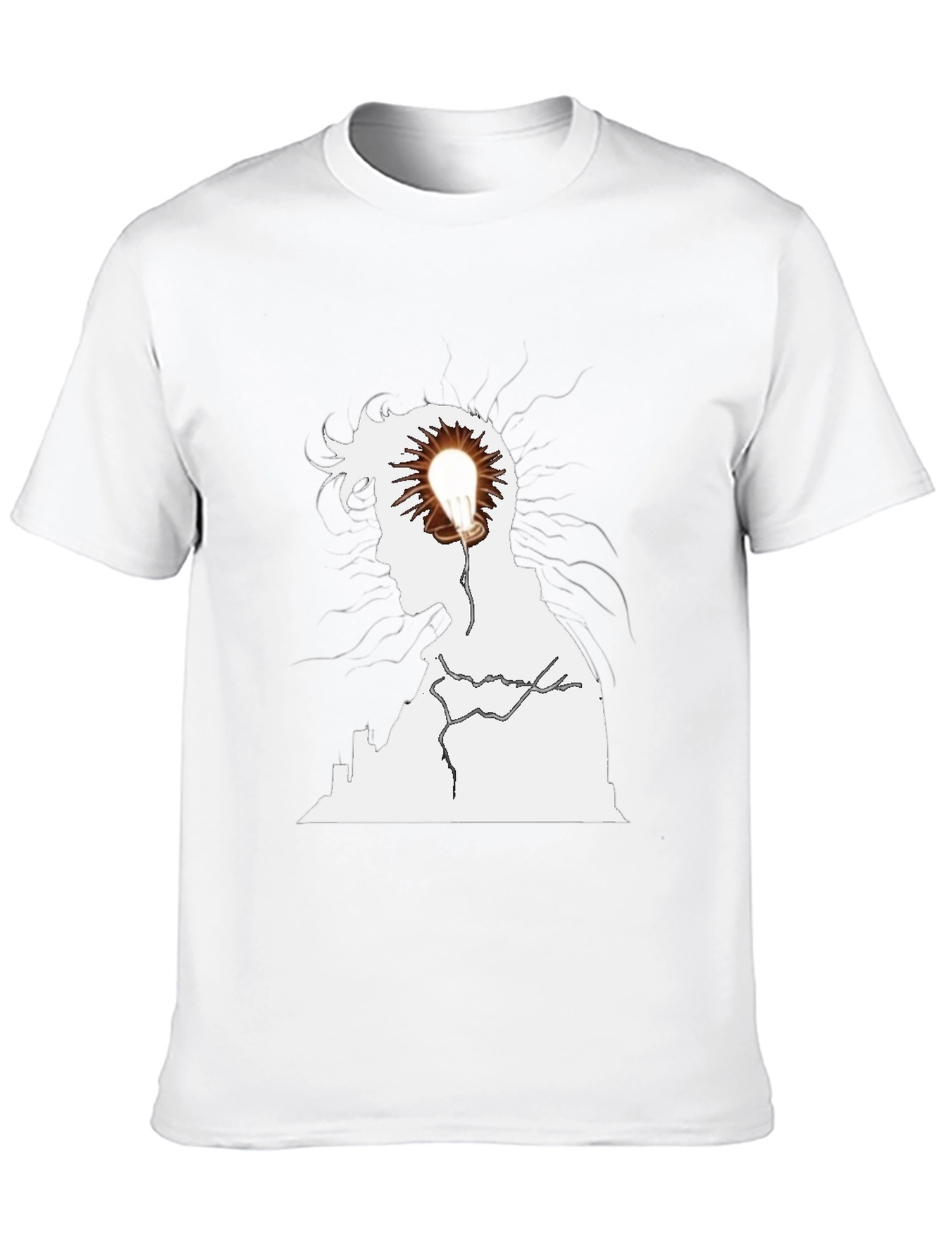 Creative Light Bulb Mind T-Shirt