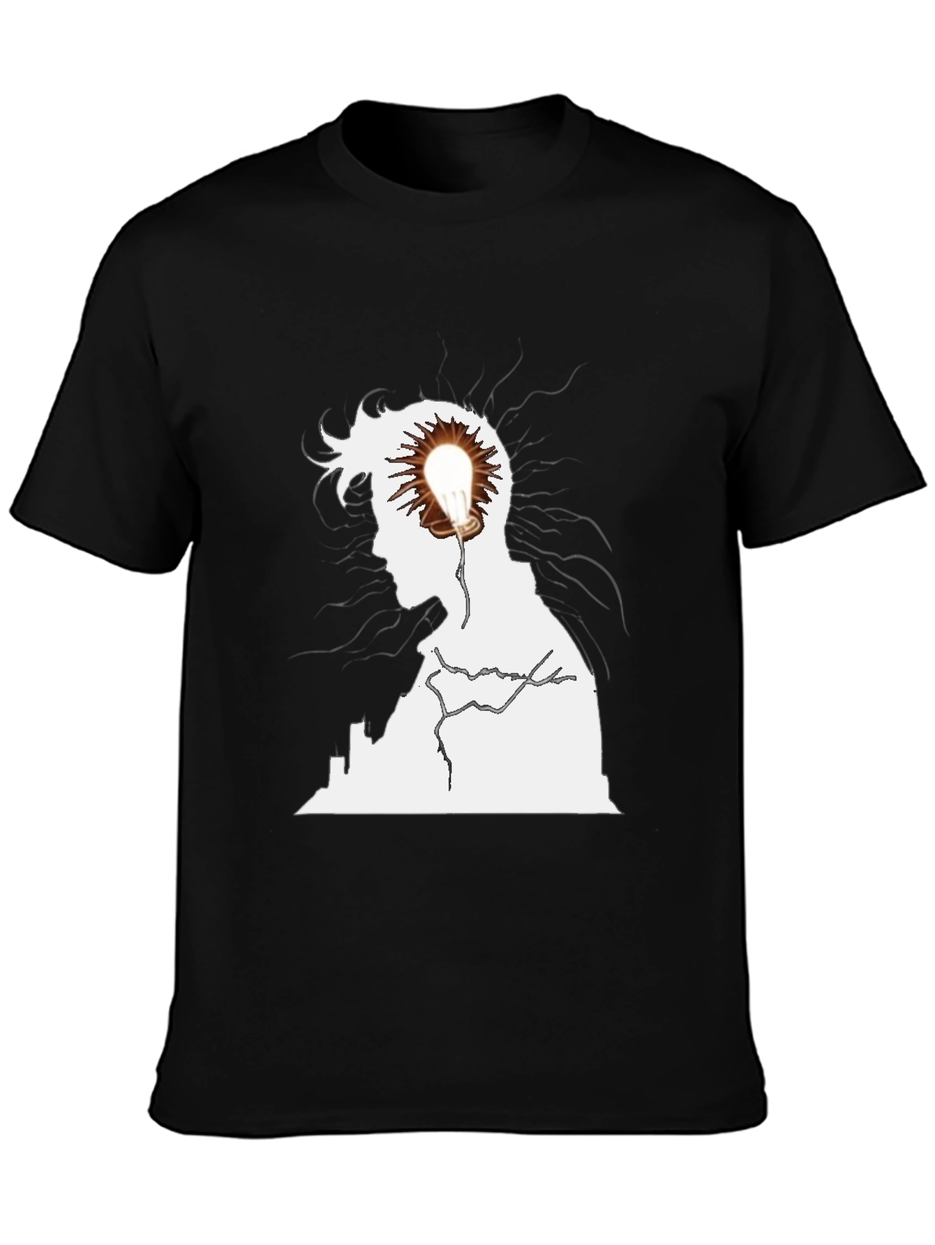 Creative Light Bulb Mind T-Shirt