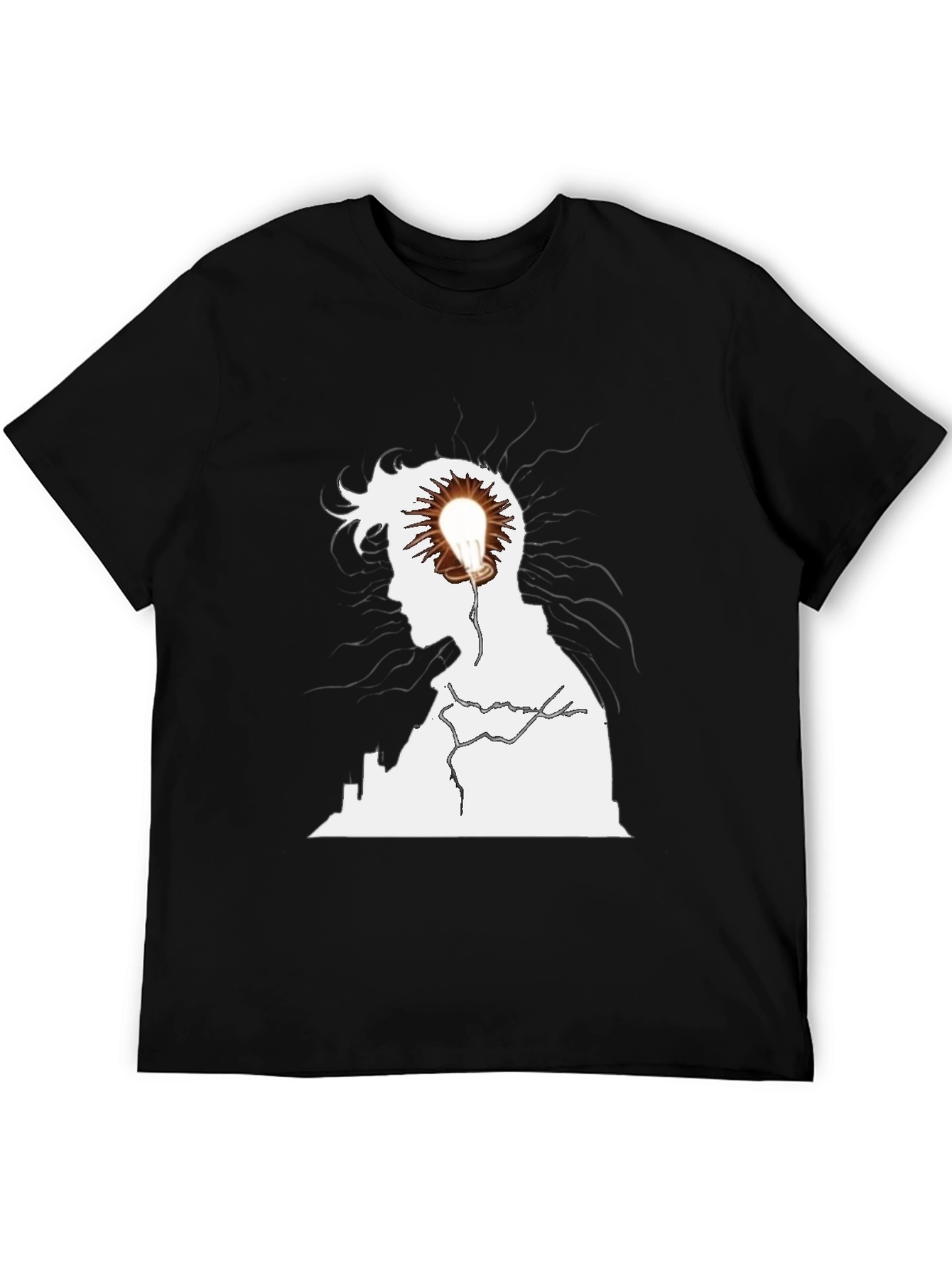 Creative Light Bulb Mind T-Shirt
