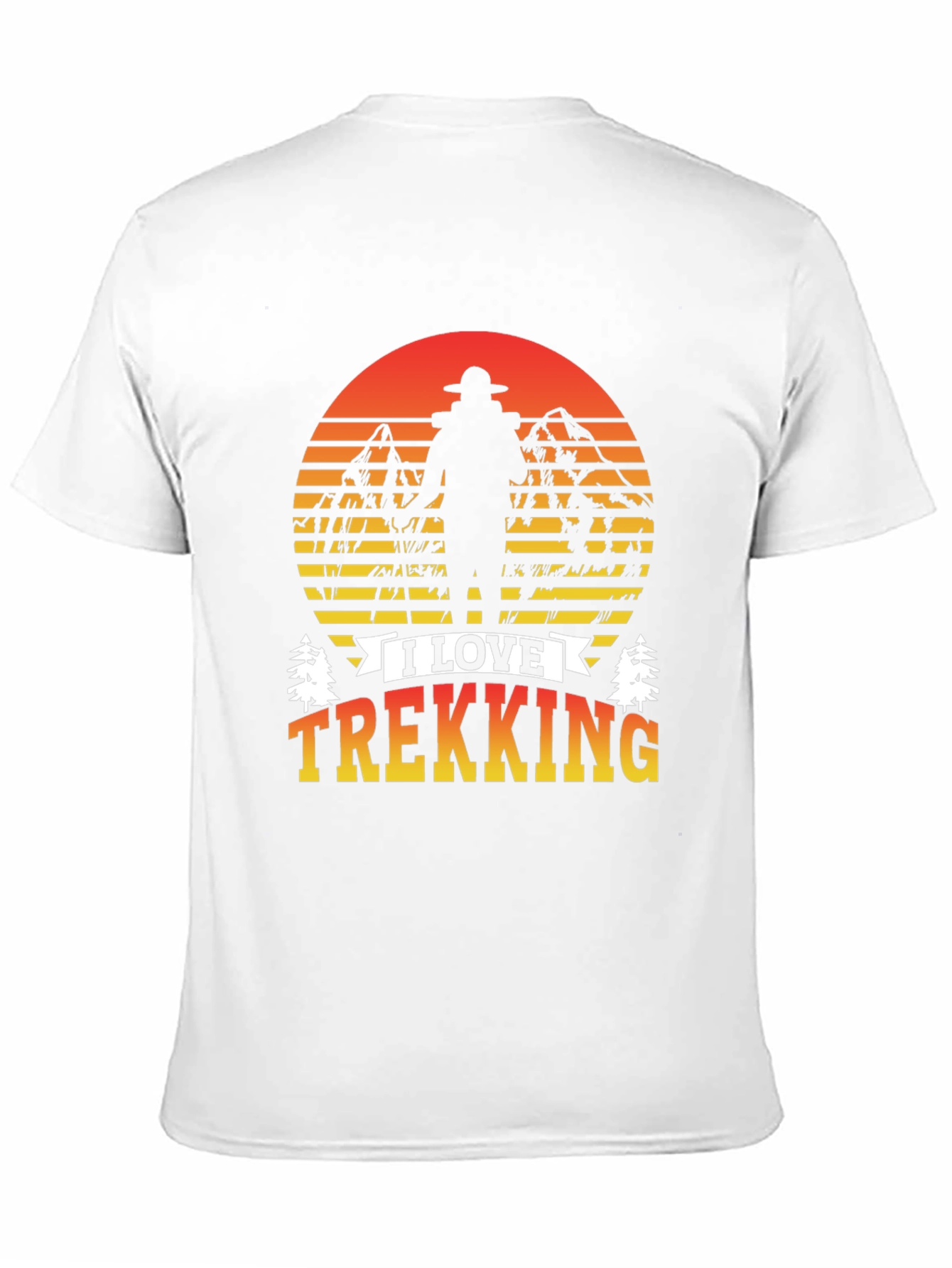 I Love Trekking Graphic T-Shirt