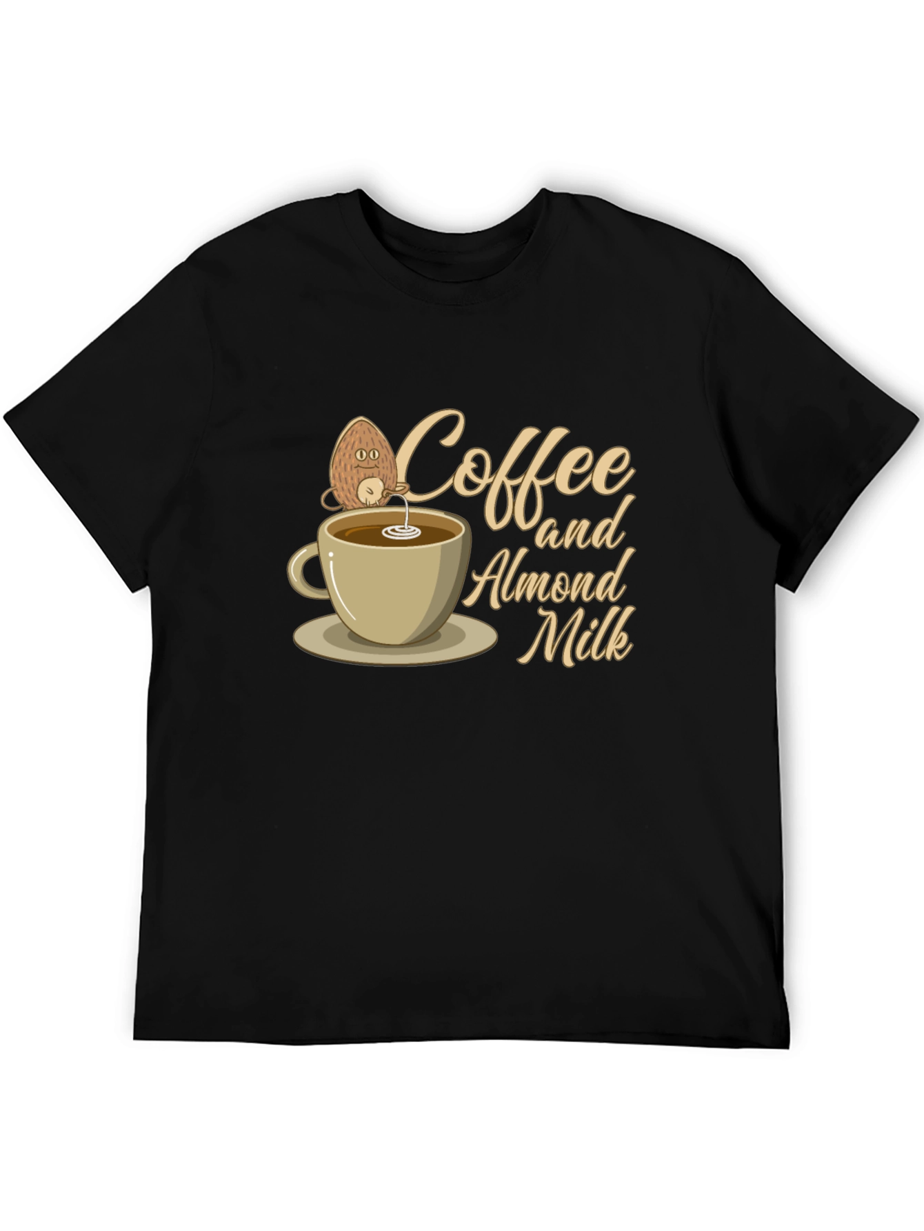 Coffee & Almond Milk Graphic T-Shirt
