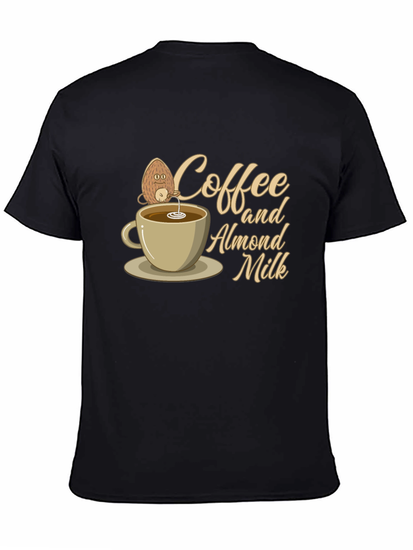 Coffee & Almond Milk Graphic T-Shirt