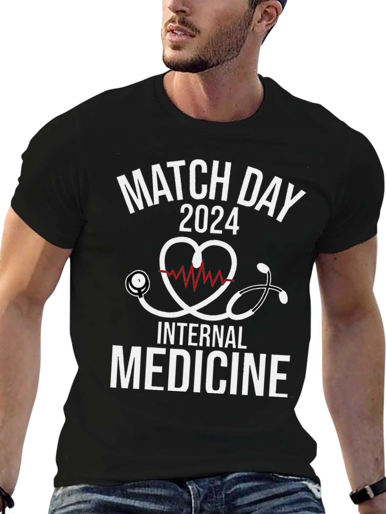 Match Day 2024 Internal Medicine Doctor T-Shirt