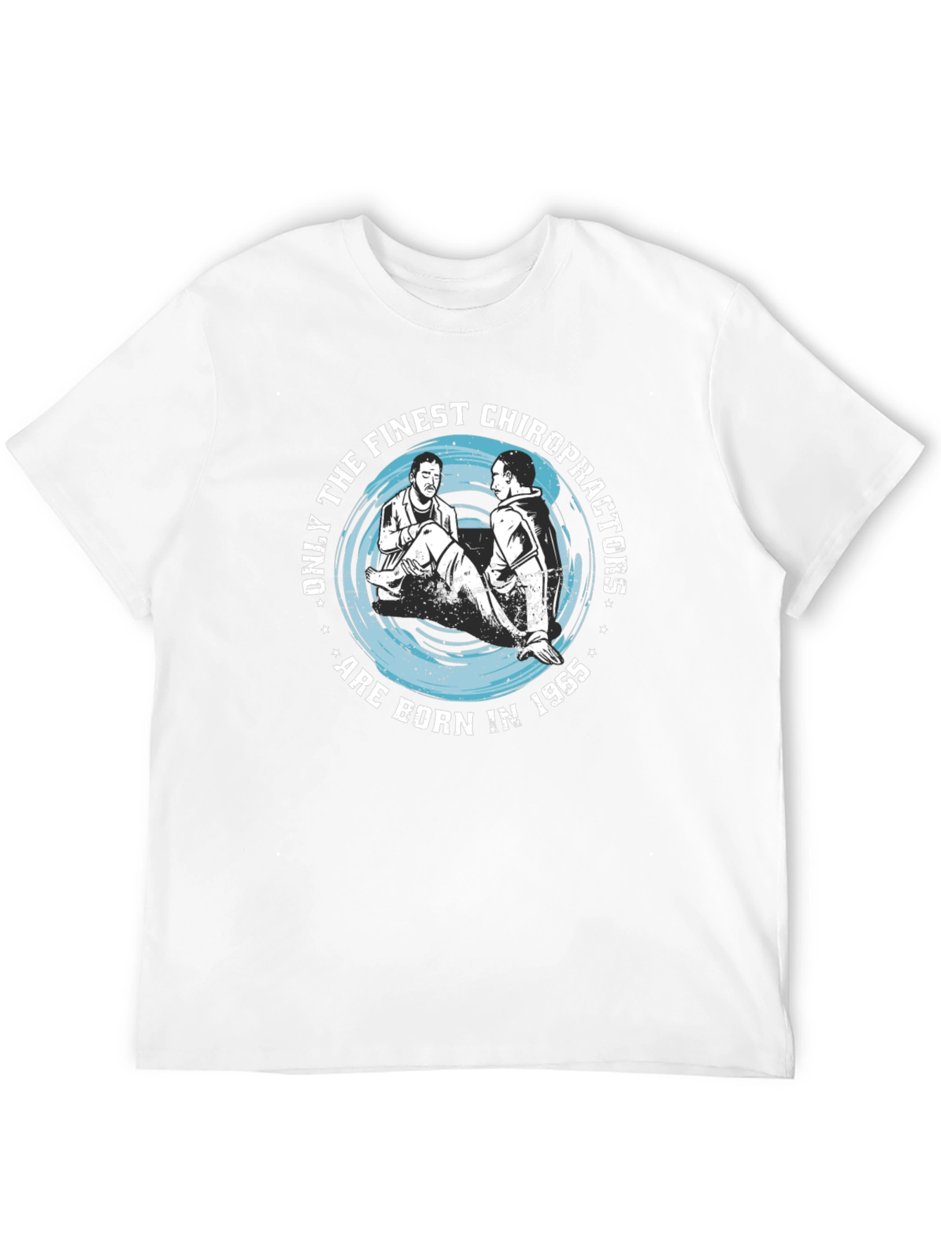 Finest Chiropractors Born in 1965 Black T-Shirt